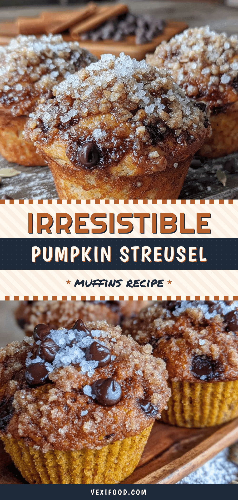 pumpkin chocolate chip muffins recipe