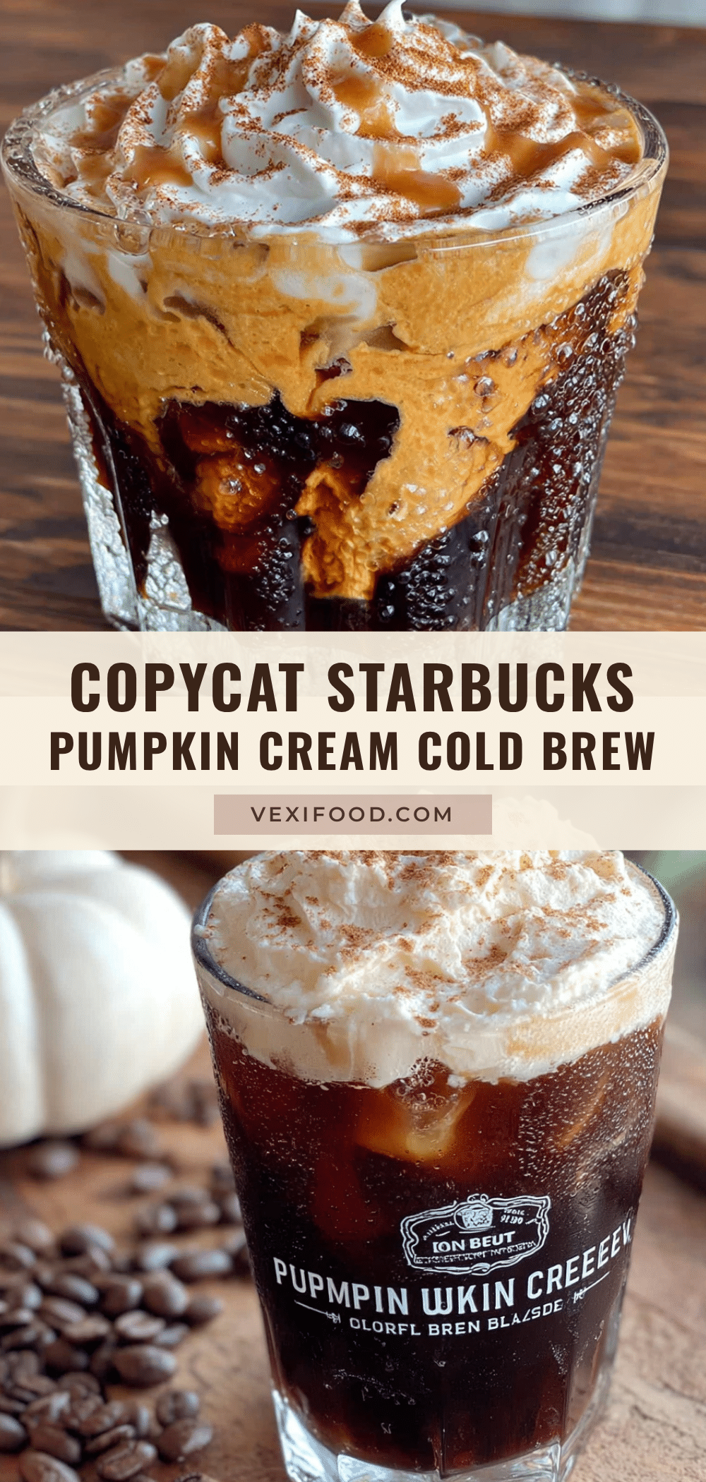 pumpkin cream cold brew recipe