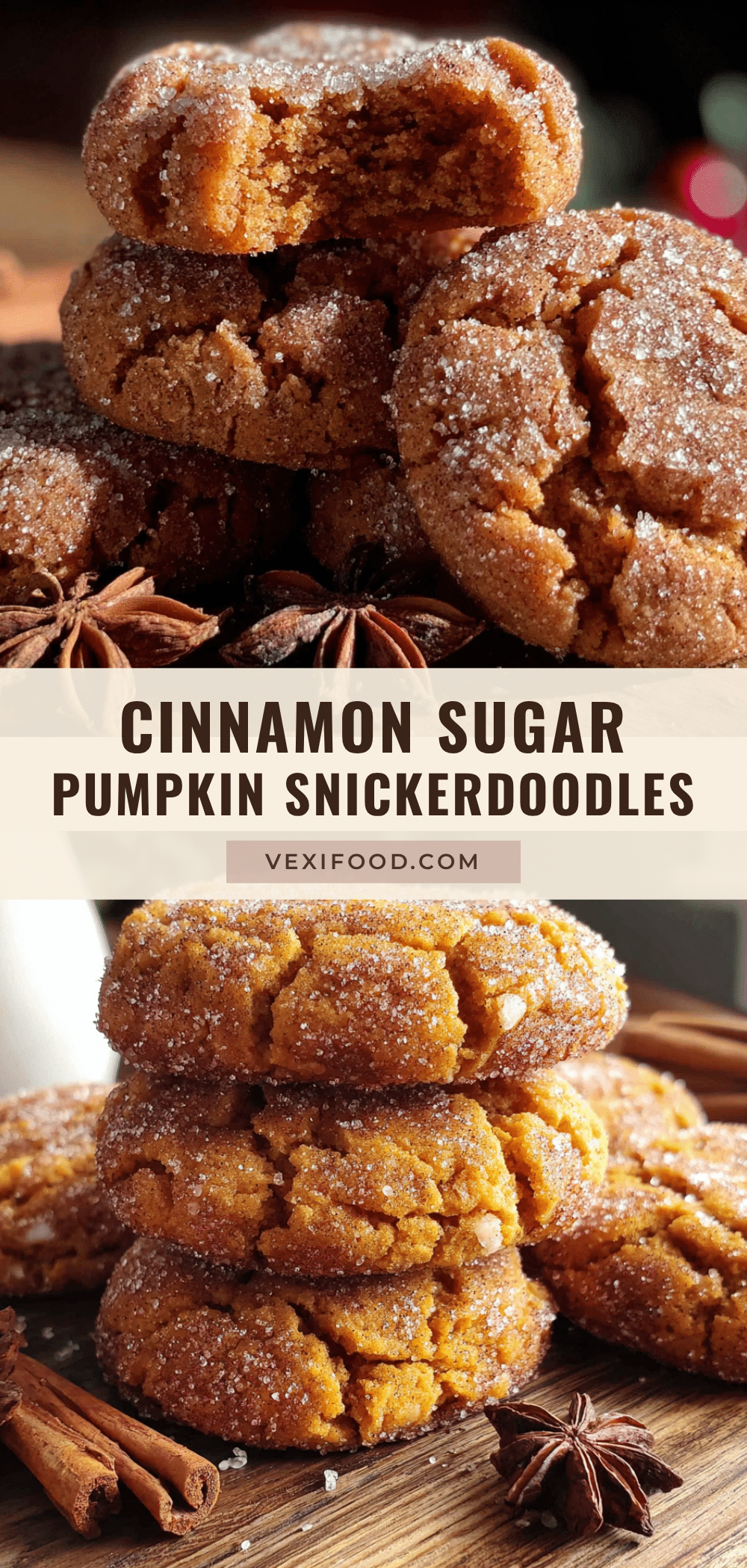 pumpkin snickerdoodles recipe