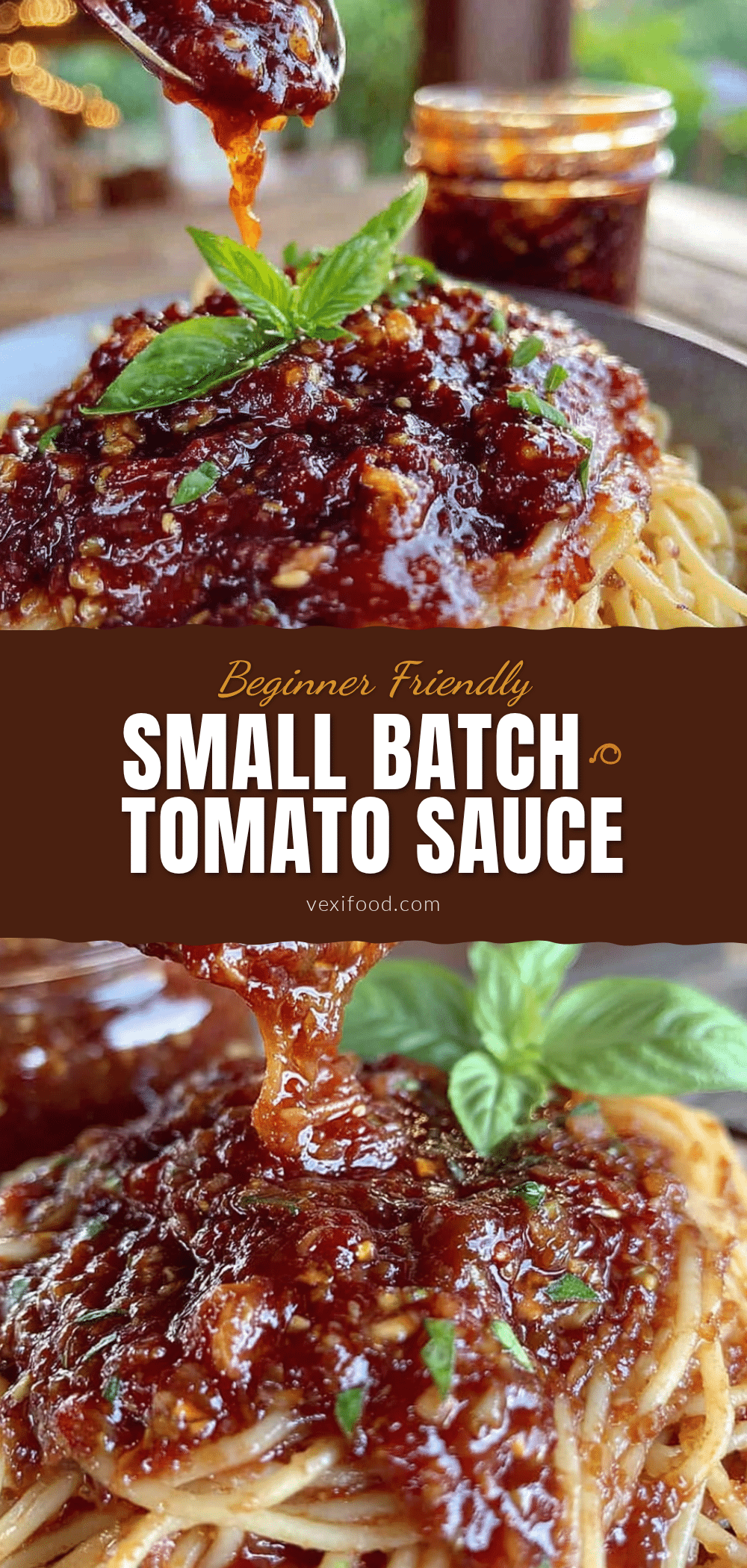 small-batch canned tomato sauce recipe