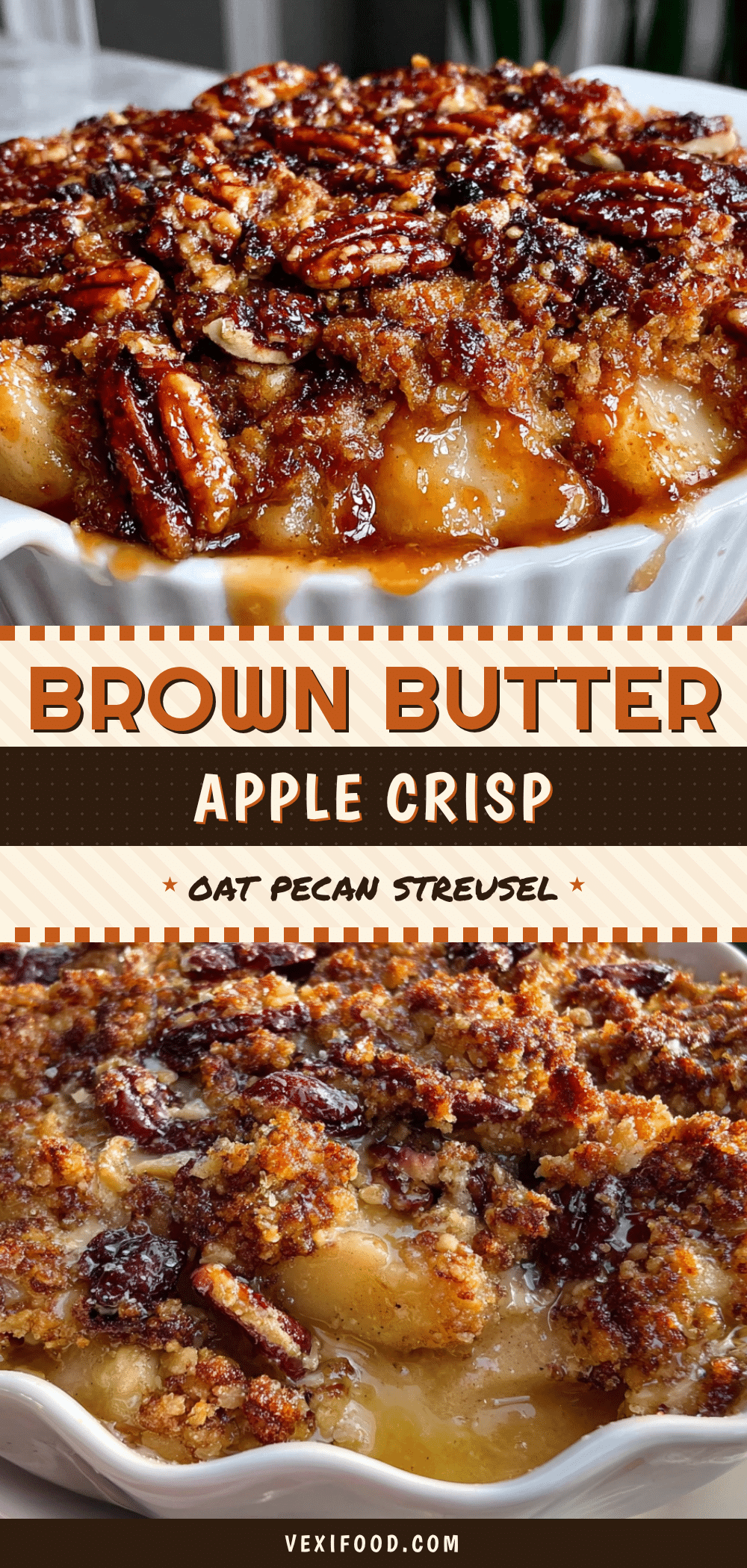 brown butter apple crisp recipe