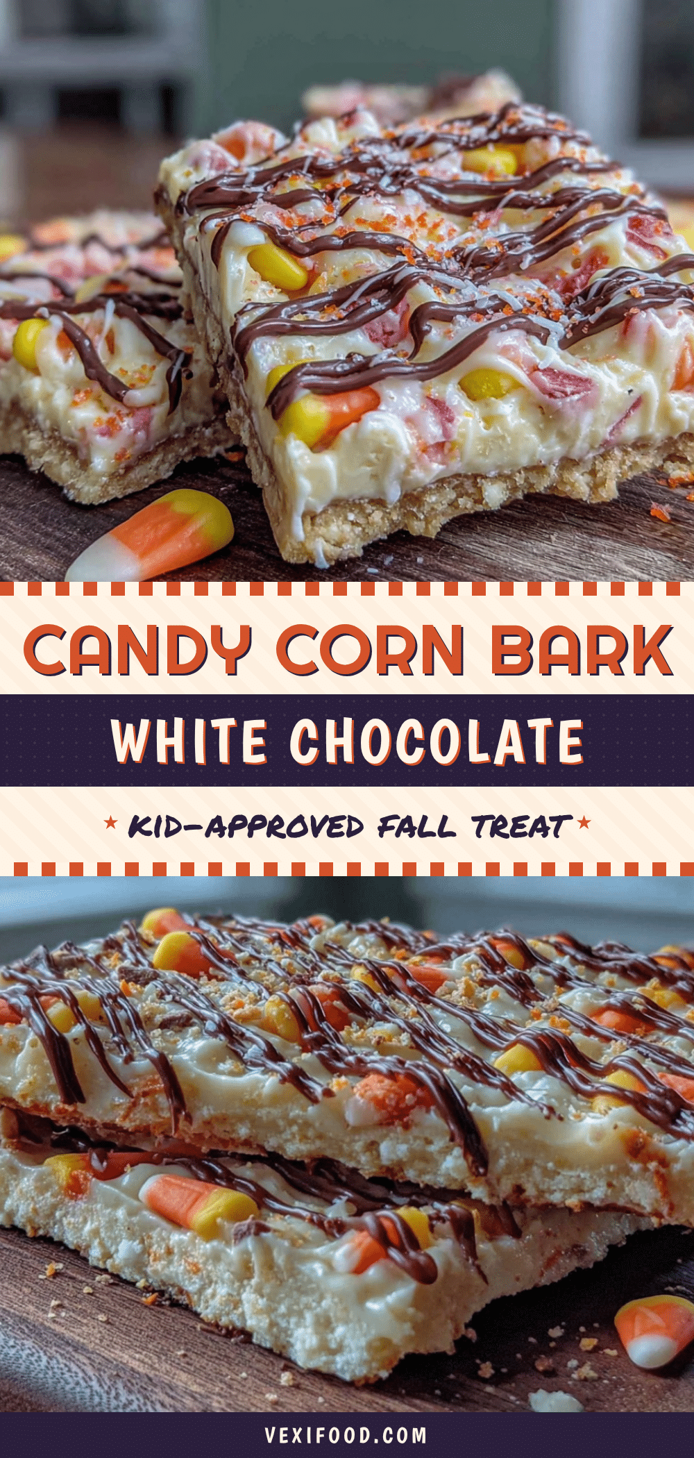 candy corn bark recipe