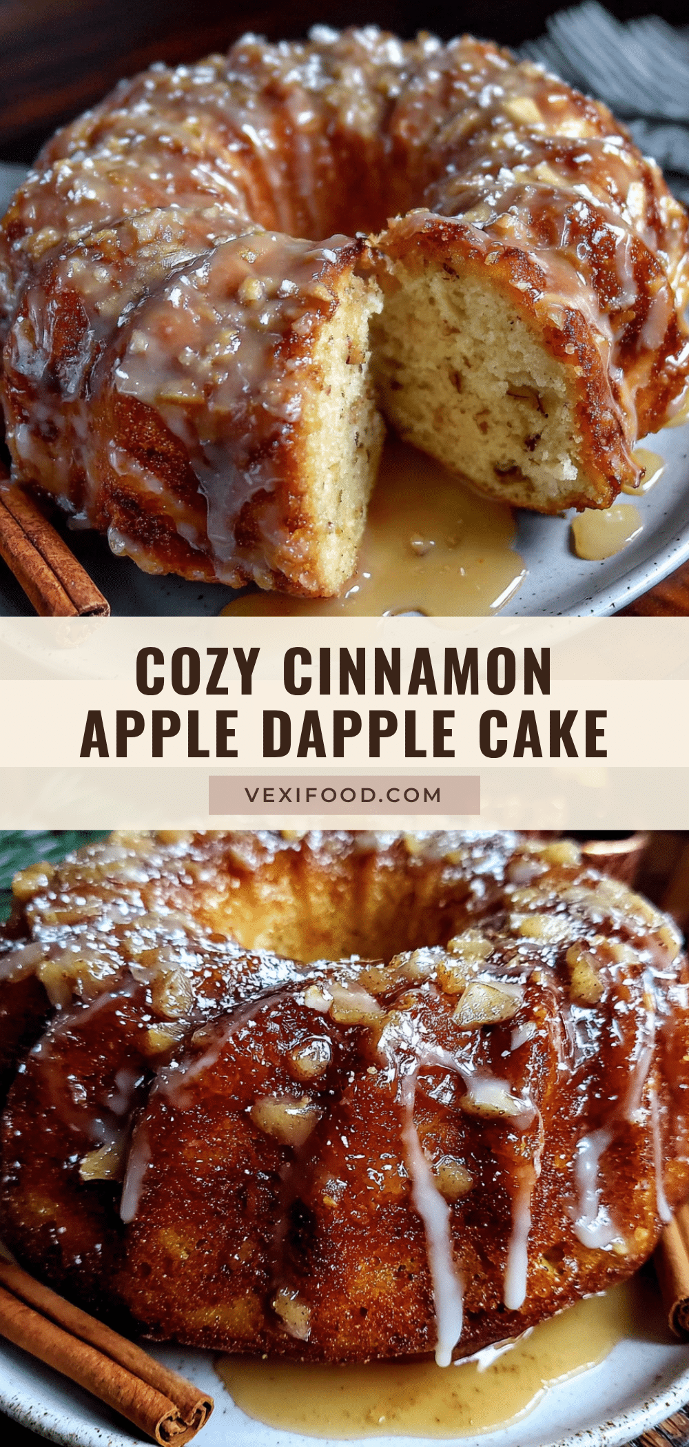 cinnamon apple dapple bundt cake recipe