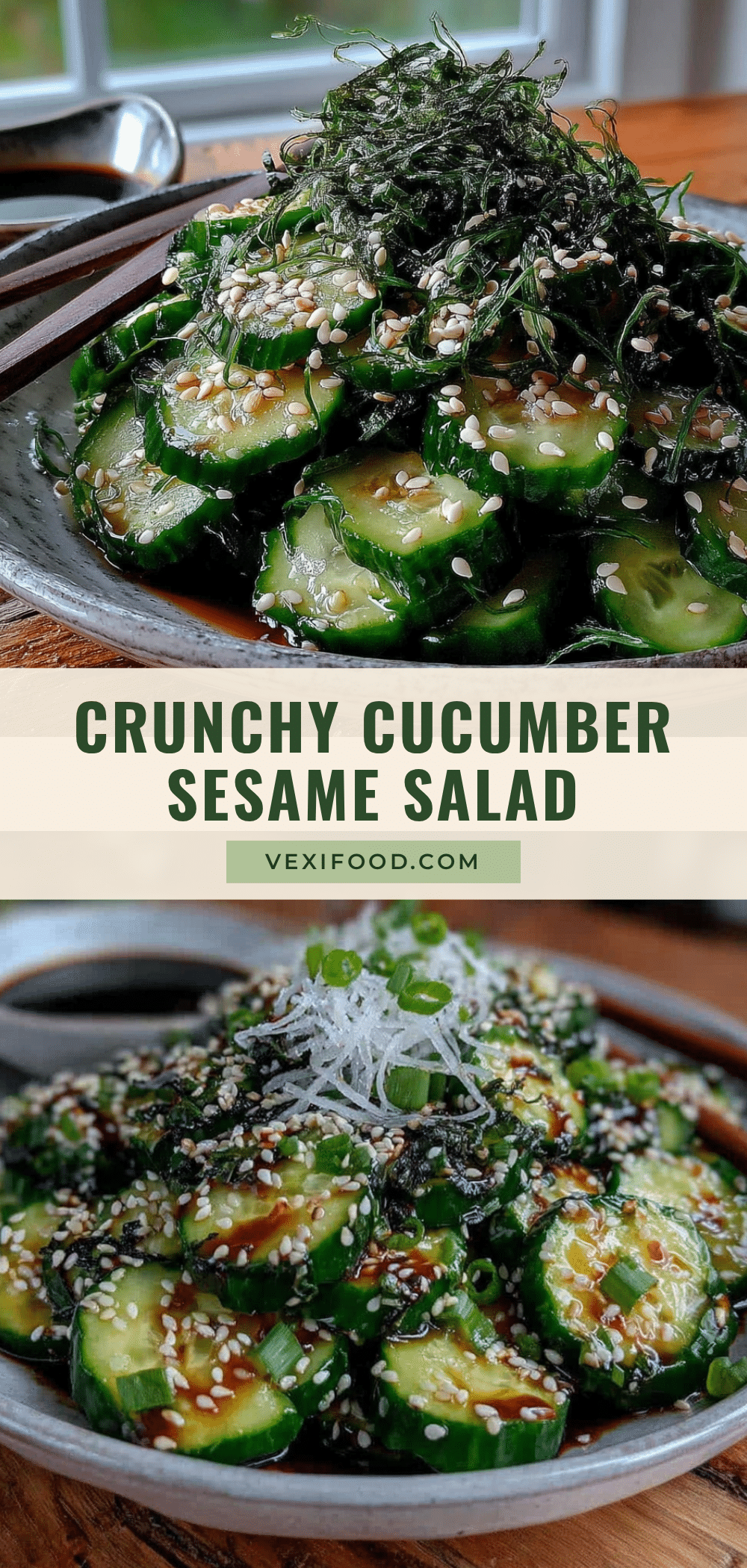 cucumber sesame salad recipe