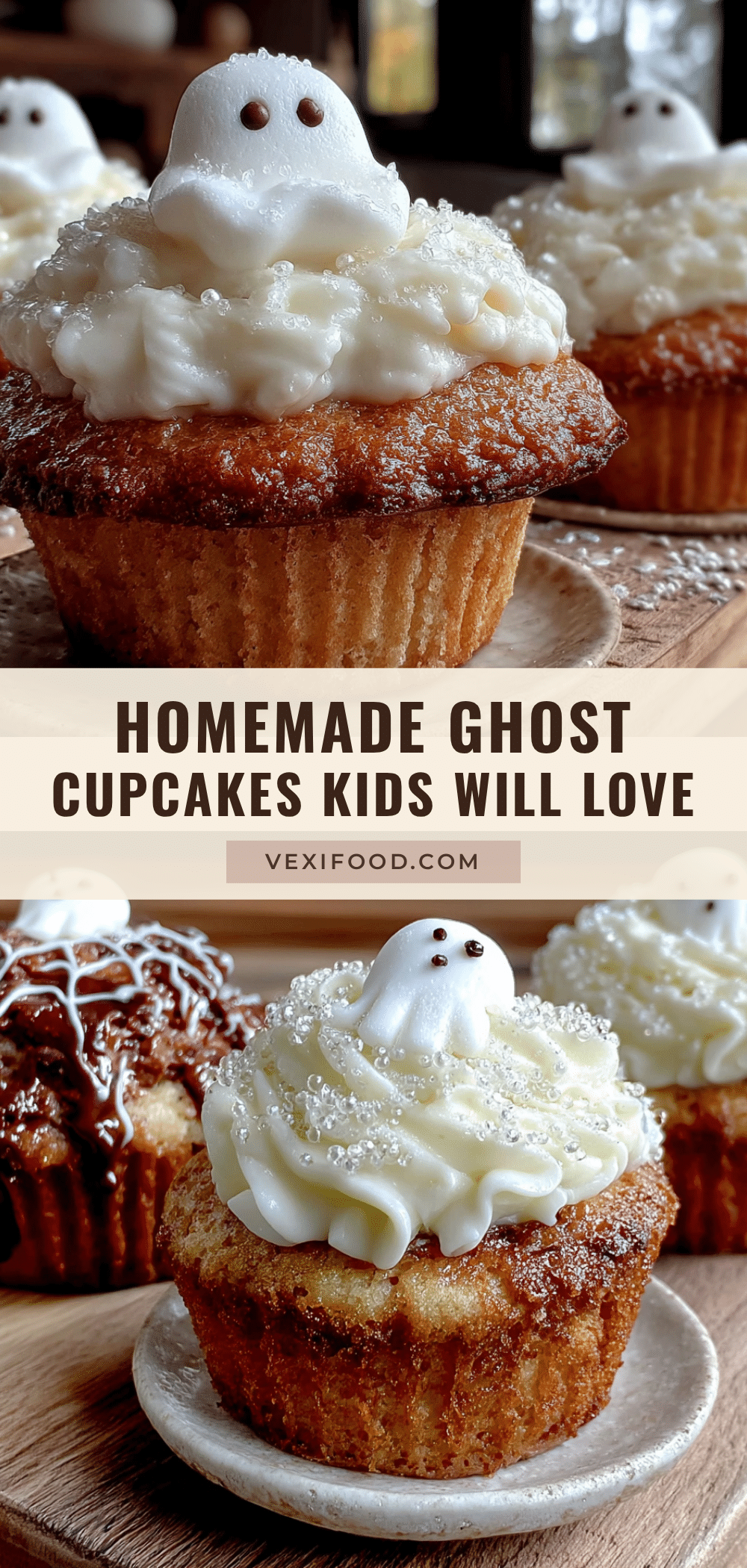ghost cupcakes recipe