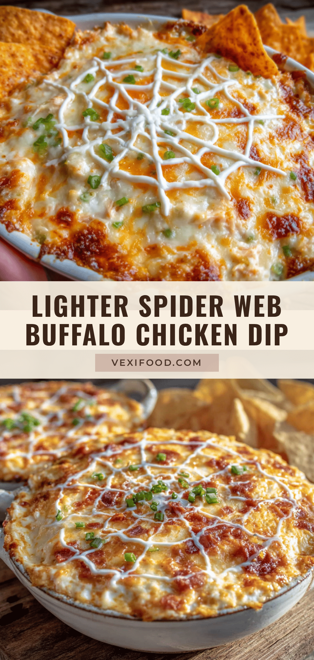 light buffalo chicken dip recipe