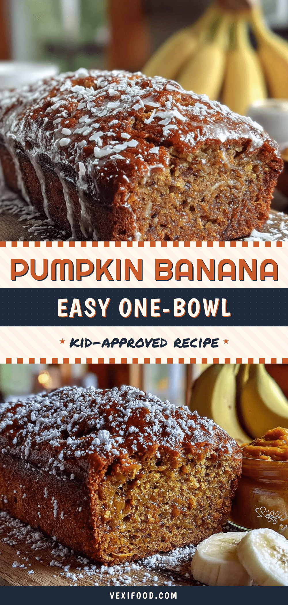 pumpkin banana bread recipe