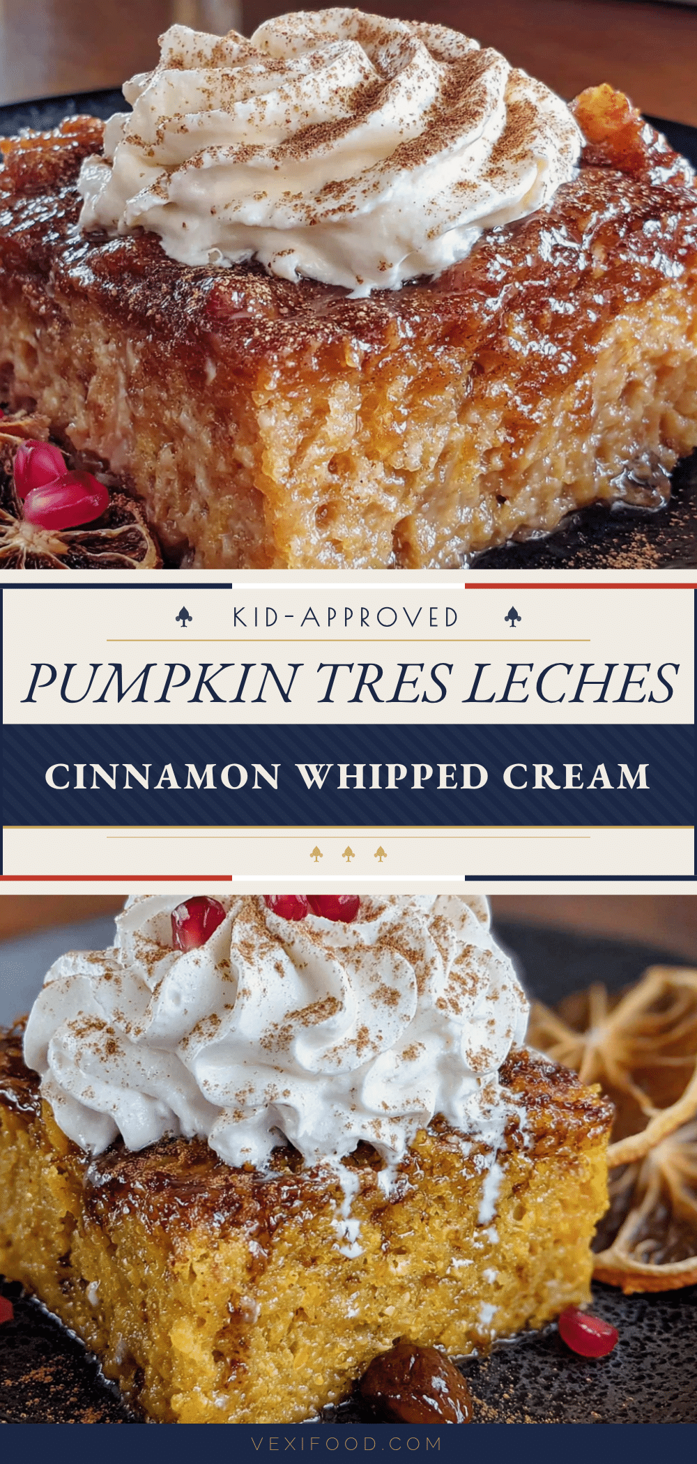 pumpkin tres leches cake recipe