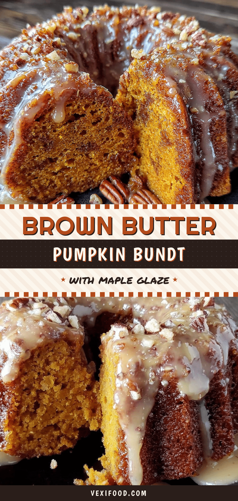 brown butter pumpkin bundt cake recipe