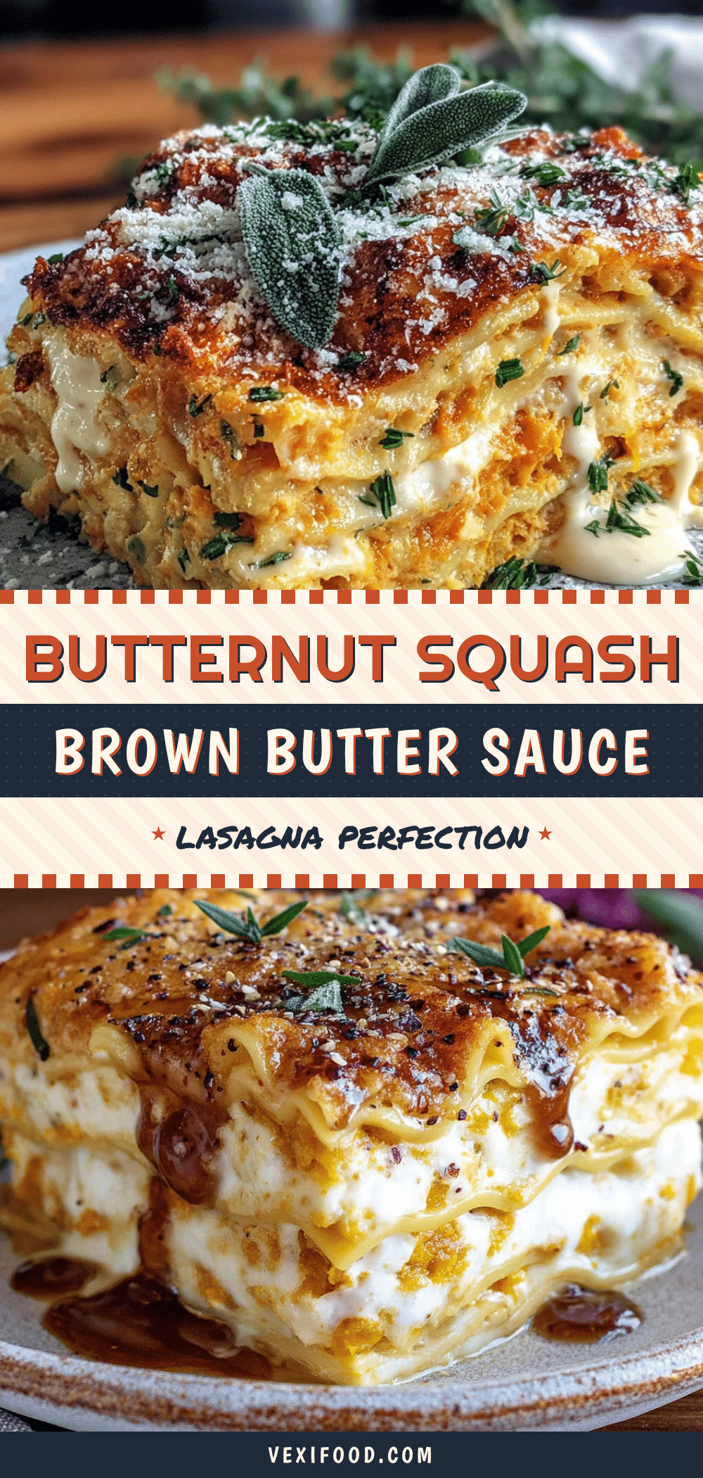 butternut squash lasagna recipe