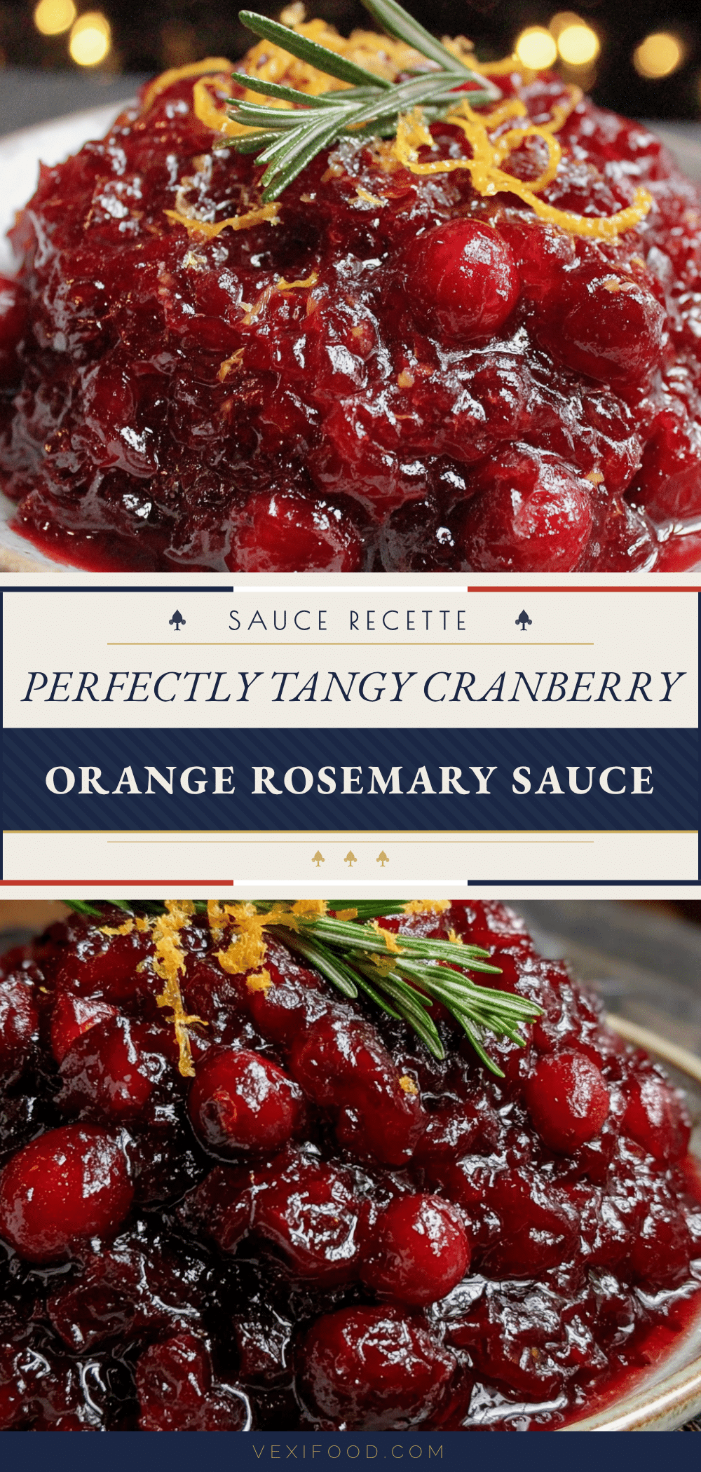 cranberry orange rosemary sauce recipe