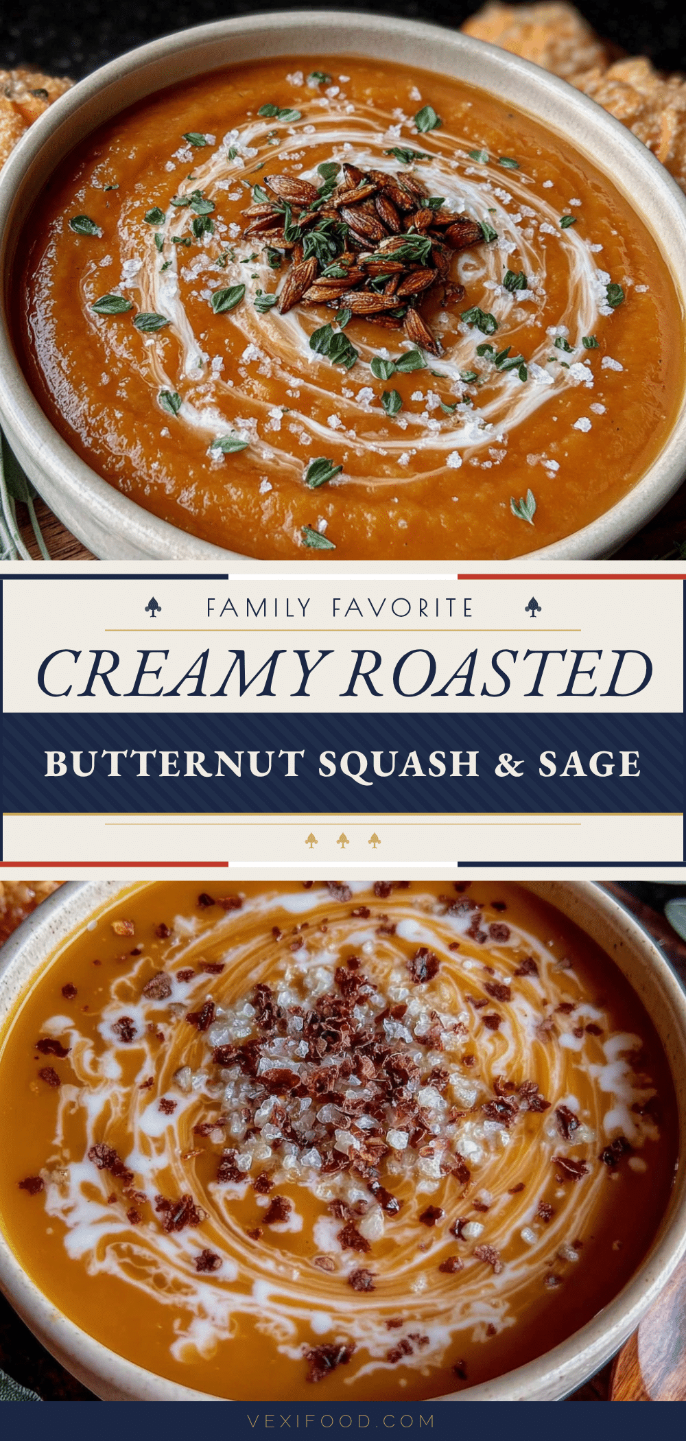 creamy roasted butternut squash soup recipe