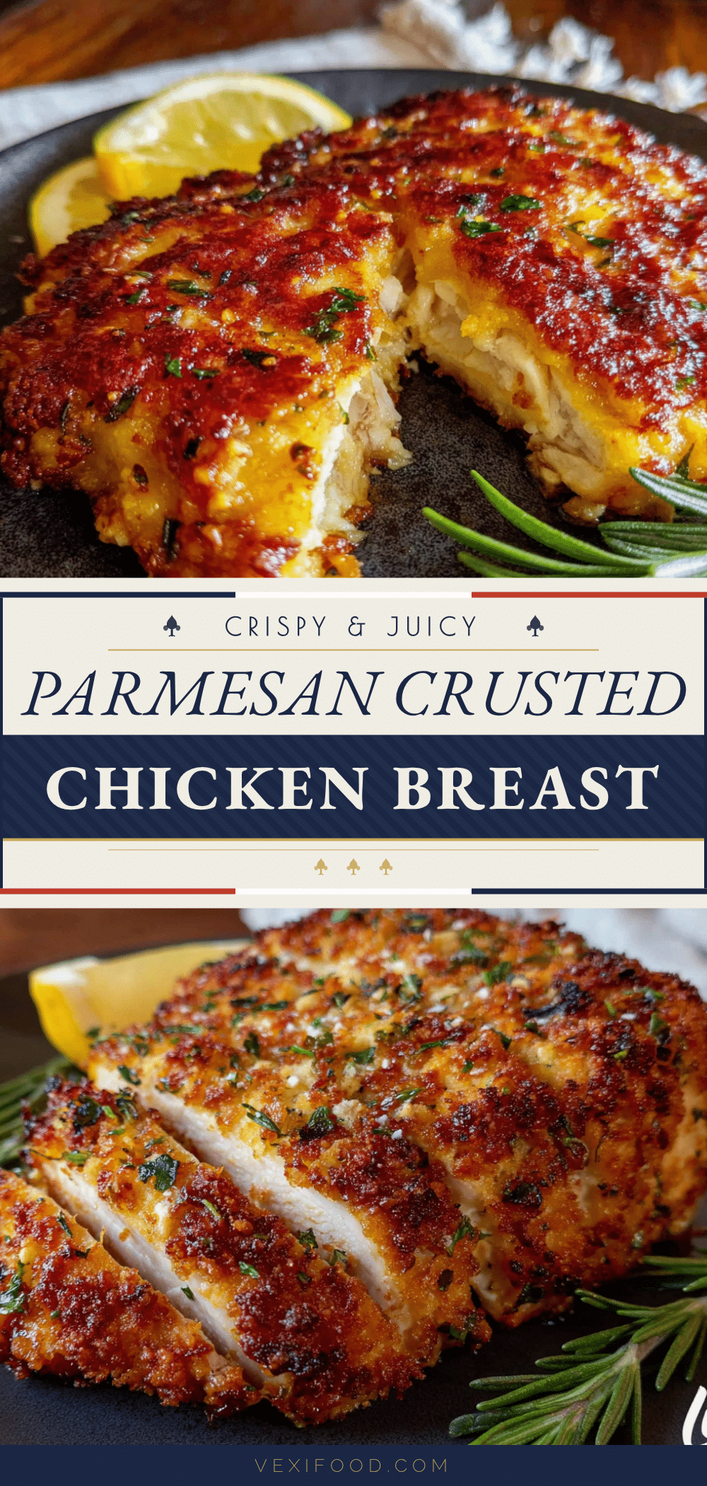 crispy parmesan crusted chicken breast recipe