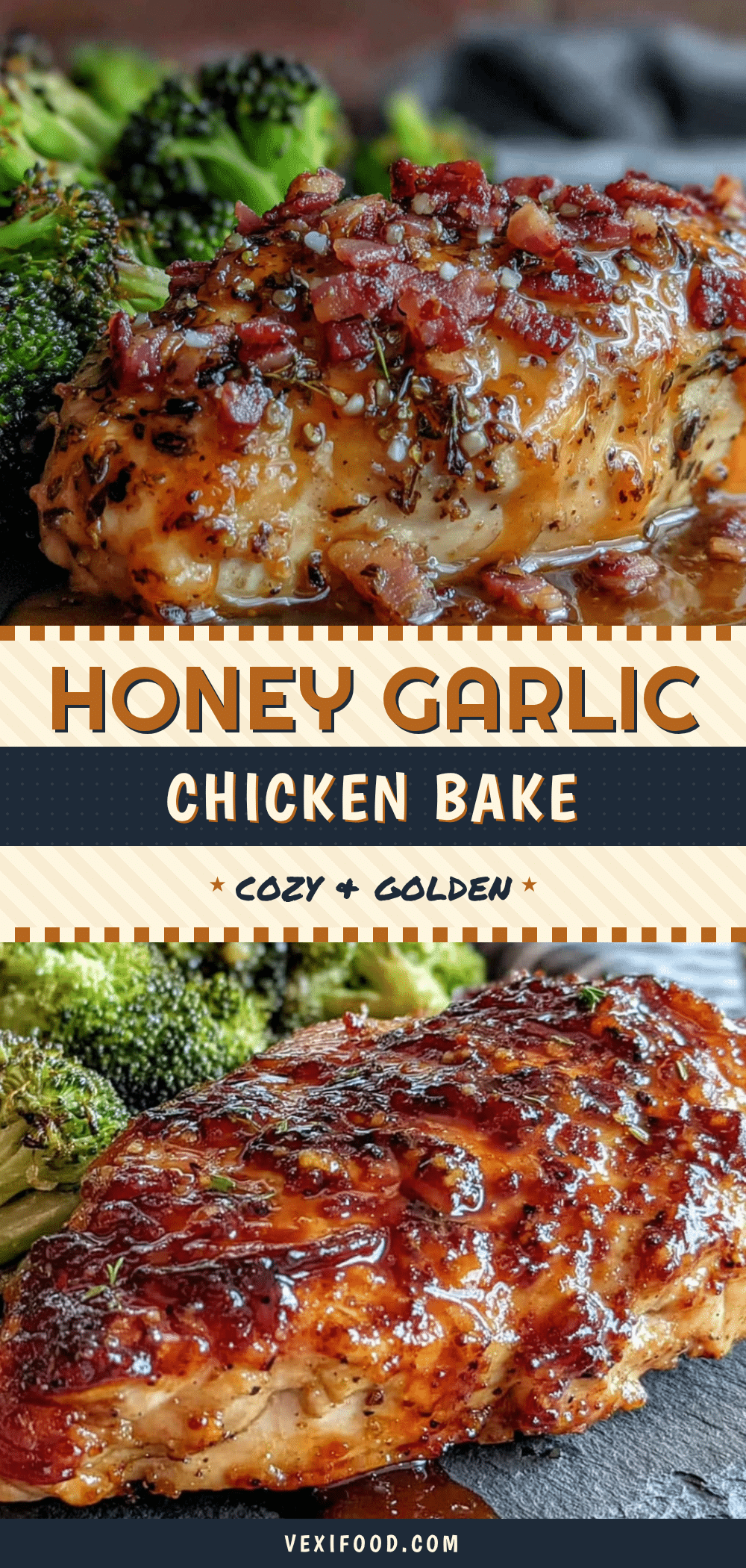 honey garlic chicken and broccoli bake recipe