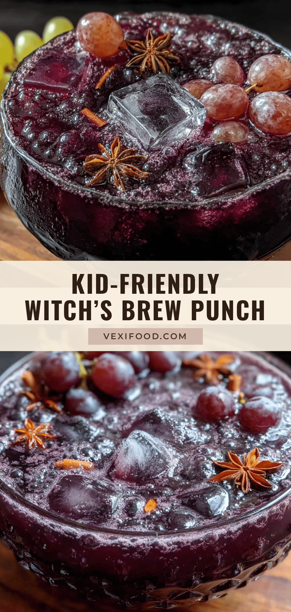 purple witchs brew halloween punch recipe