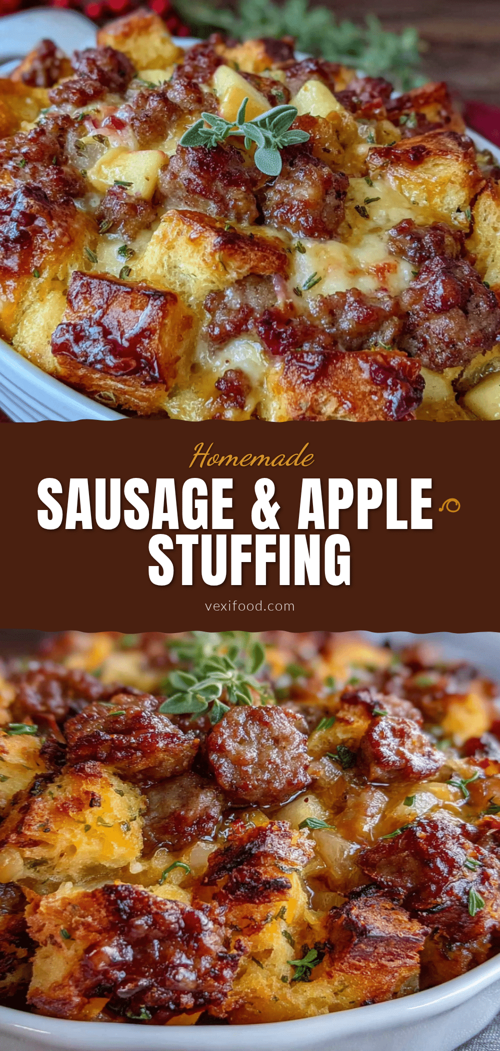 sausage and apple stuffing recipe