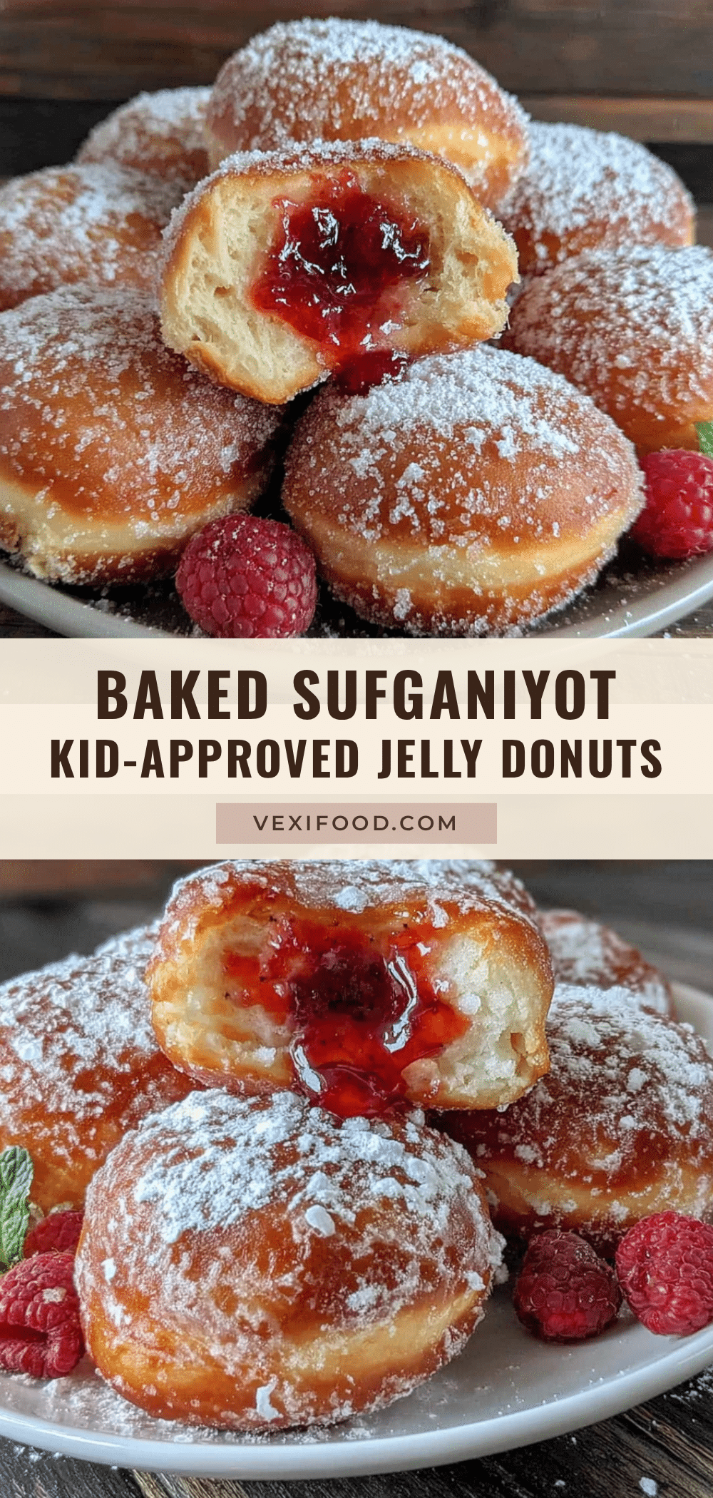 baked sufganiyot recipe