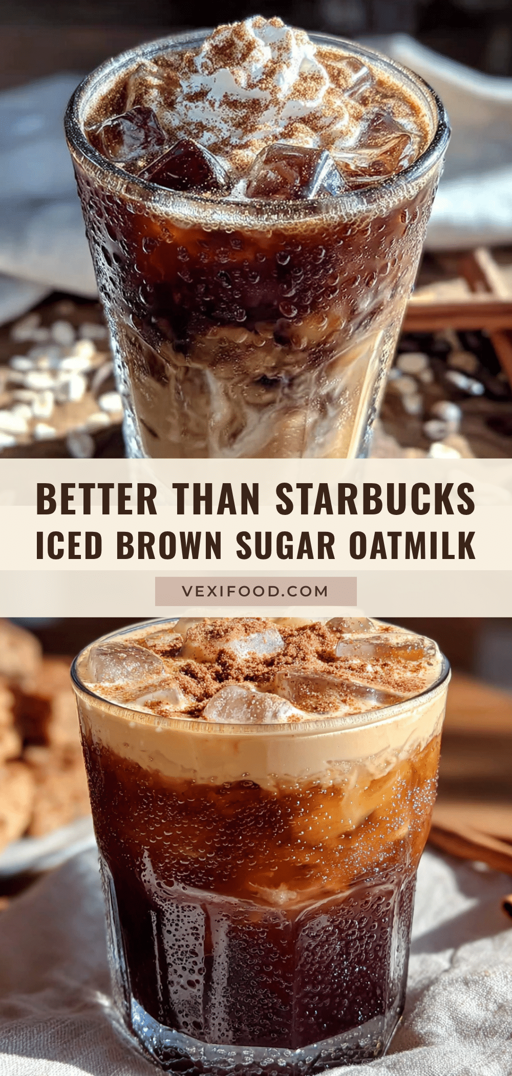 better than starbucks iced brown sugar oatmilk shaken espresso recipe