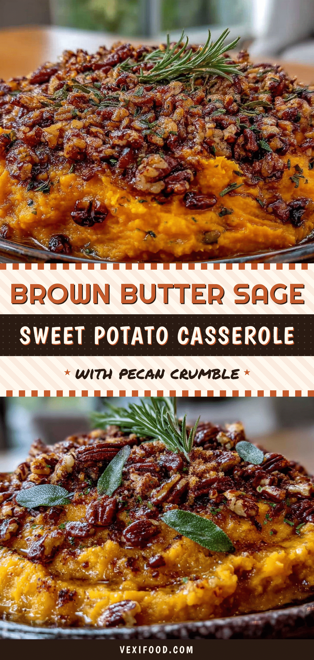 brown butter sage sweet potato casserole recipe