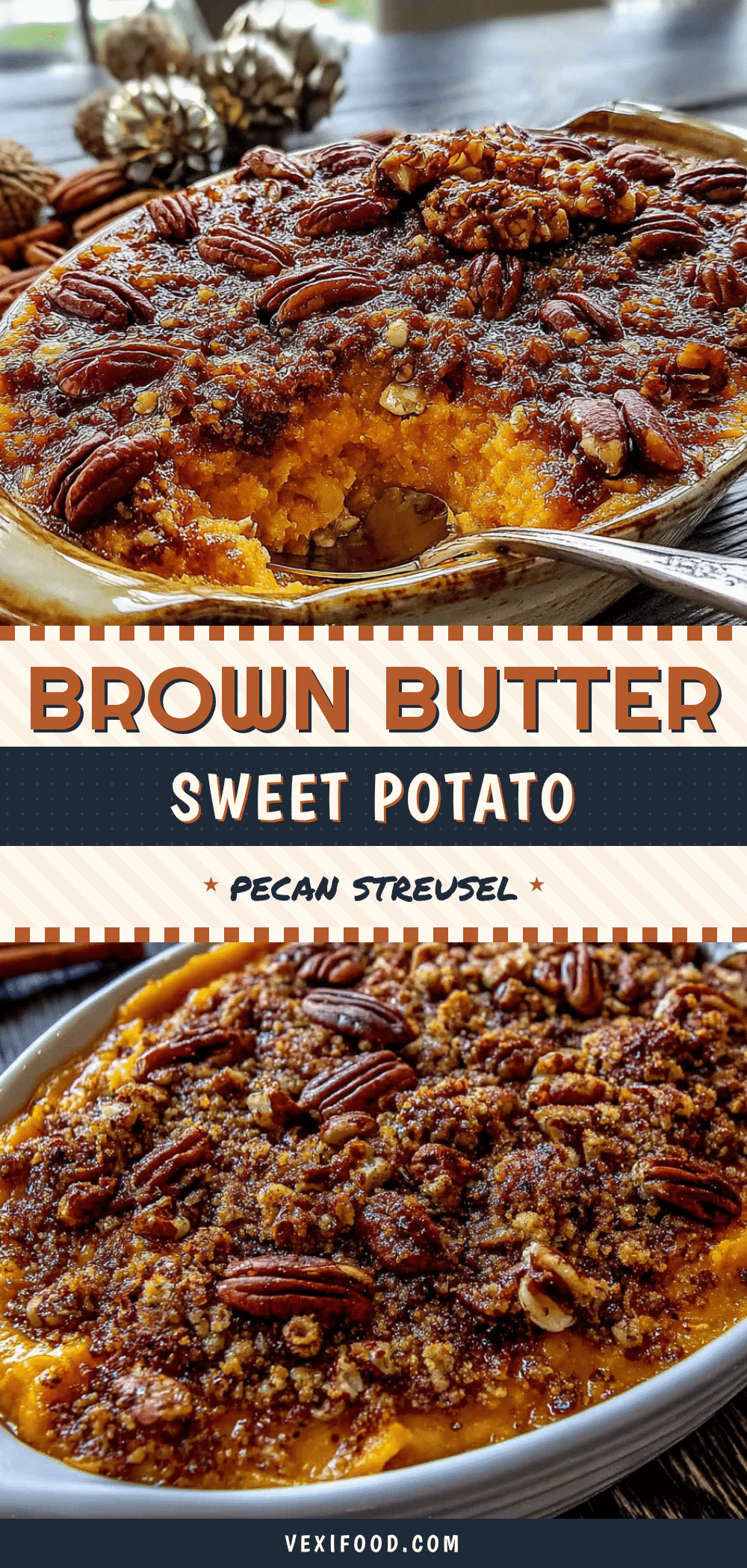 brown butter sweet potato casserole recipe