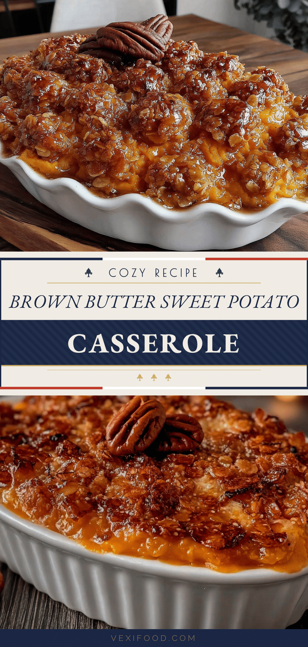 brown butter sweet potato casserole recipe