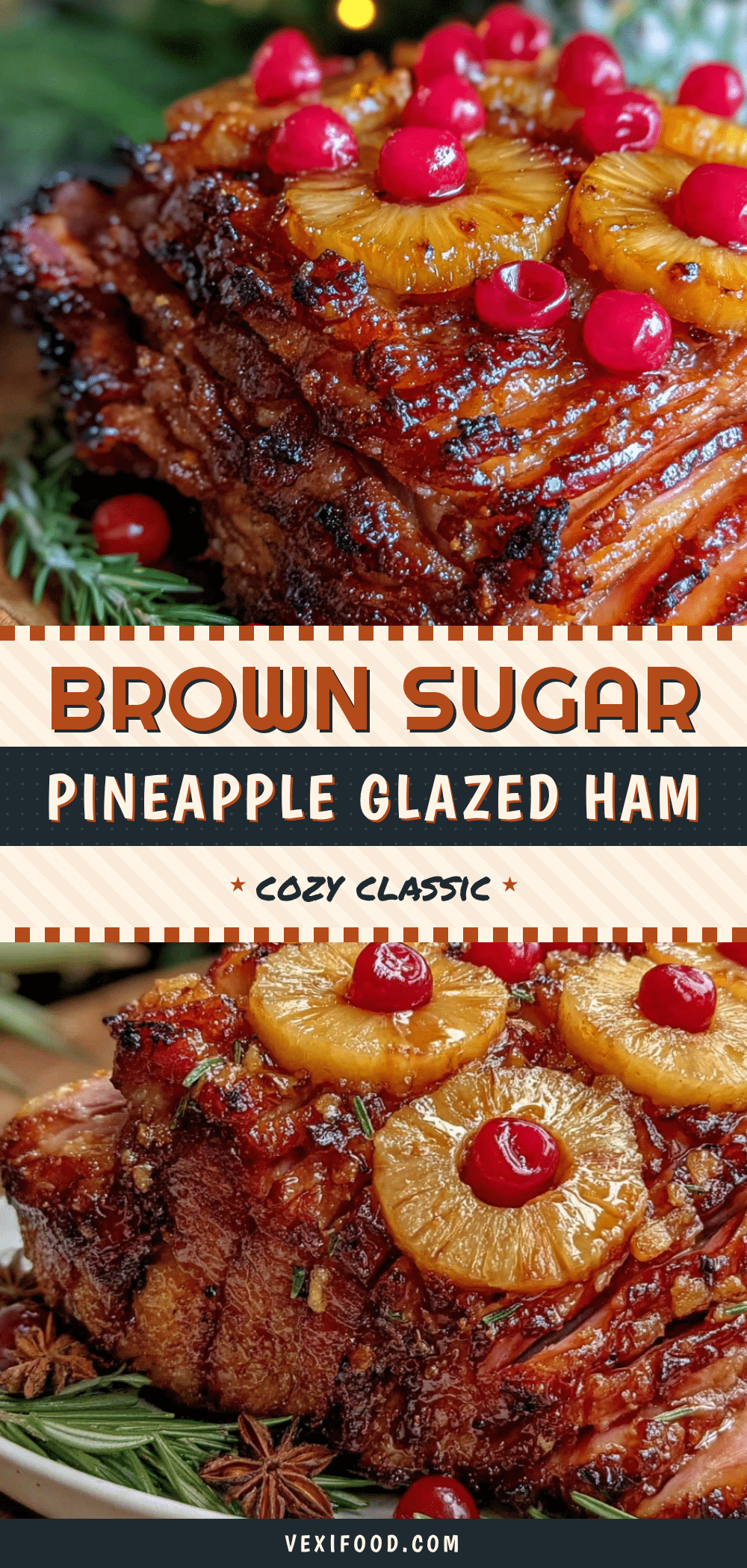 brown sugar pineapple glazed ham recipe