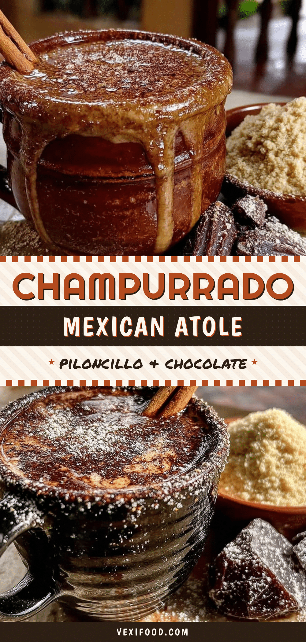 champurrado with piloncillo recipe