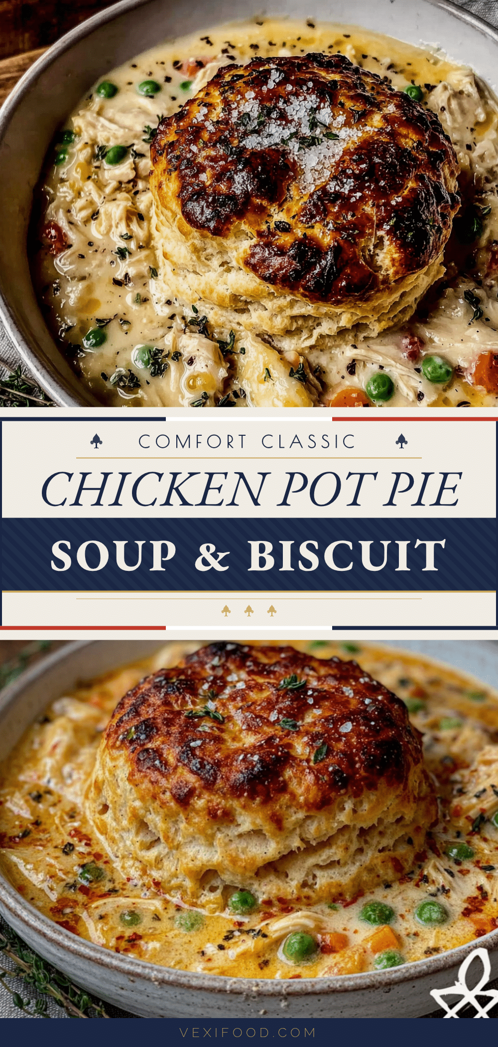 chicken pot pie soup recipe