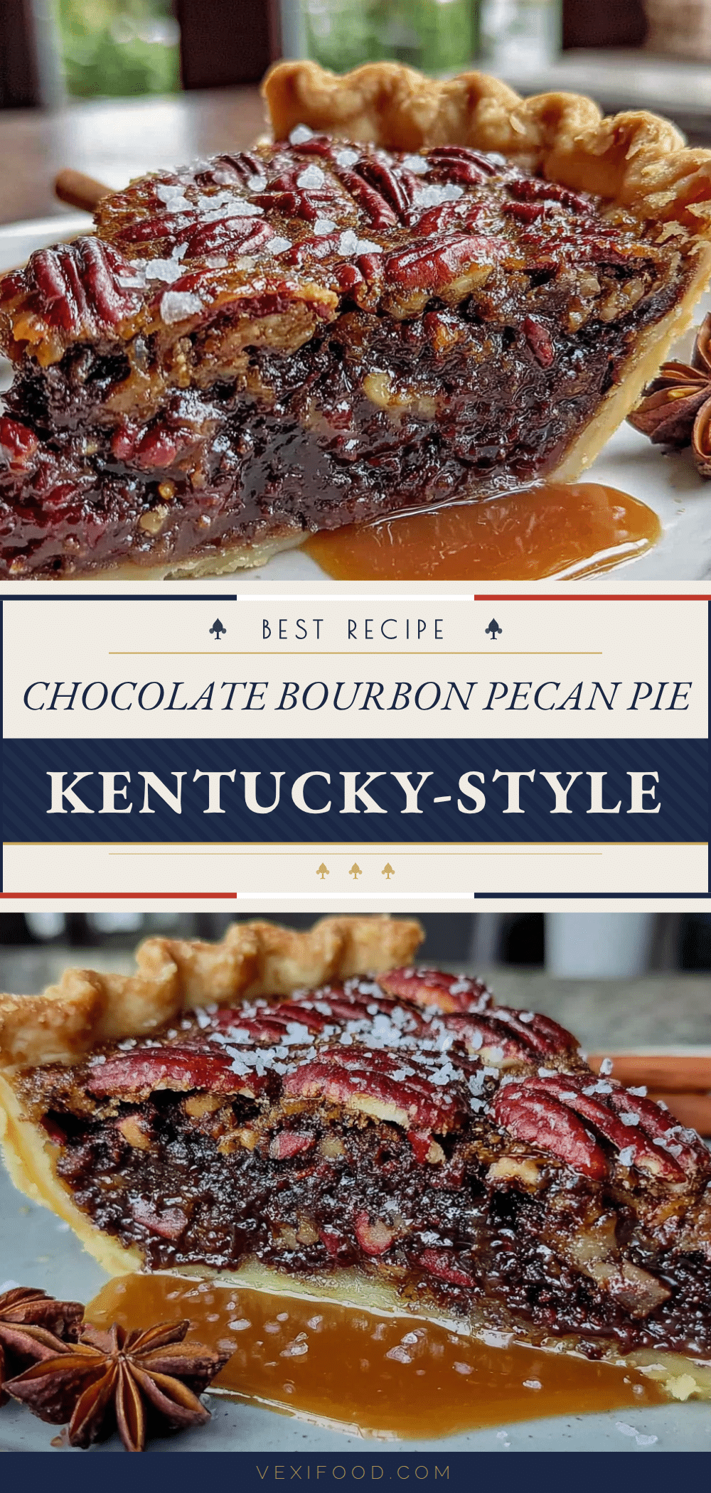 chocolate bourbon pecan pie recipe