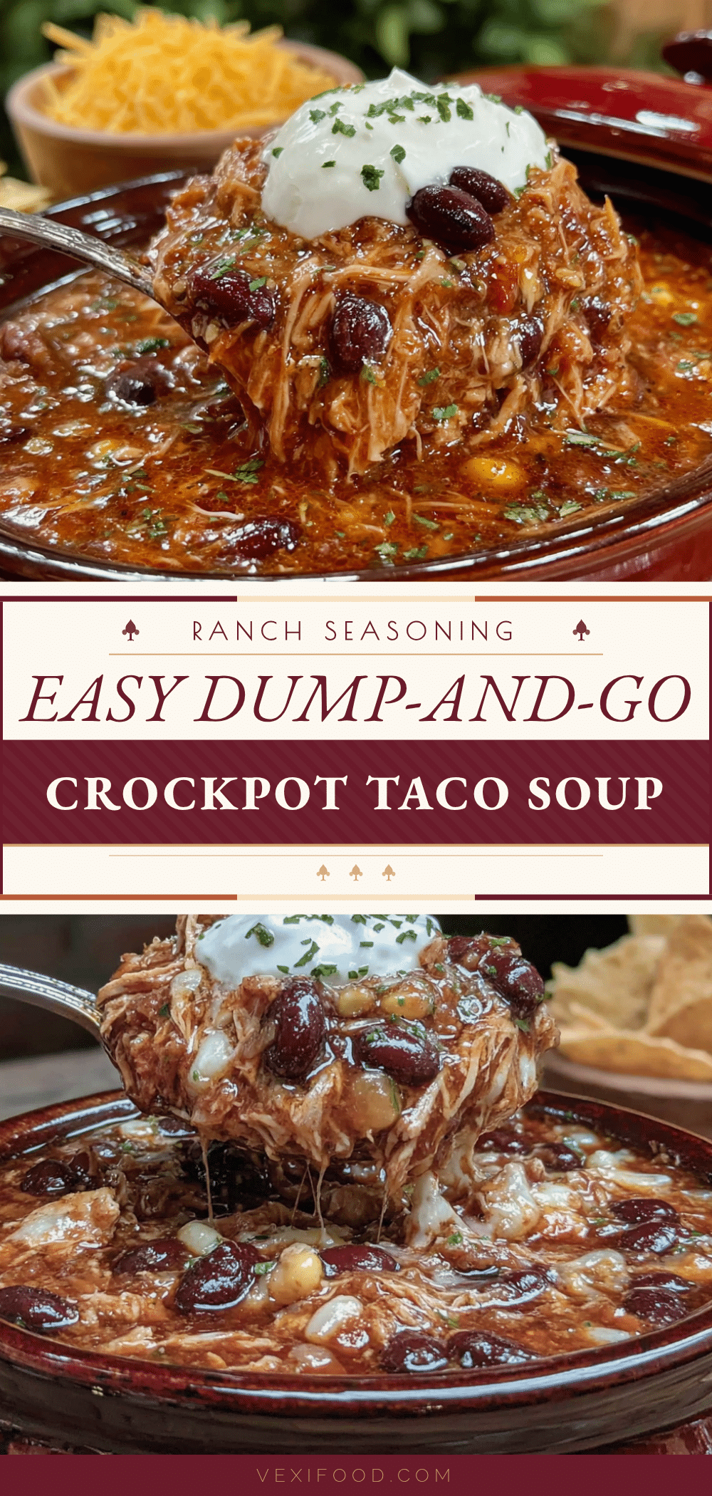 crockpot taco soup with ranch recipe