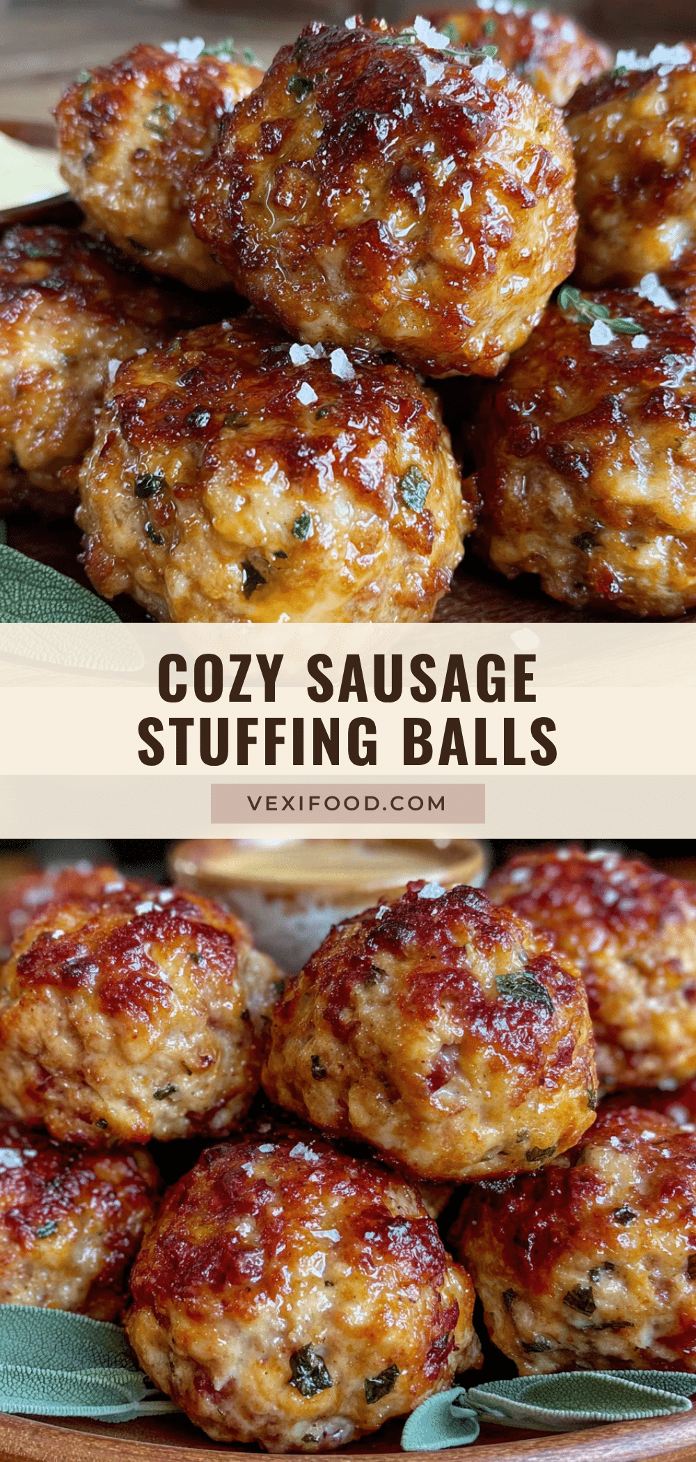 easy sausage stuffing balls recipe