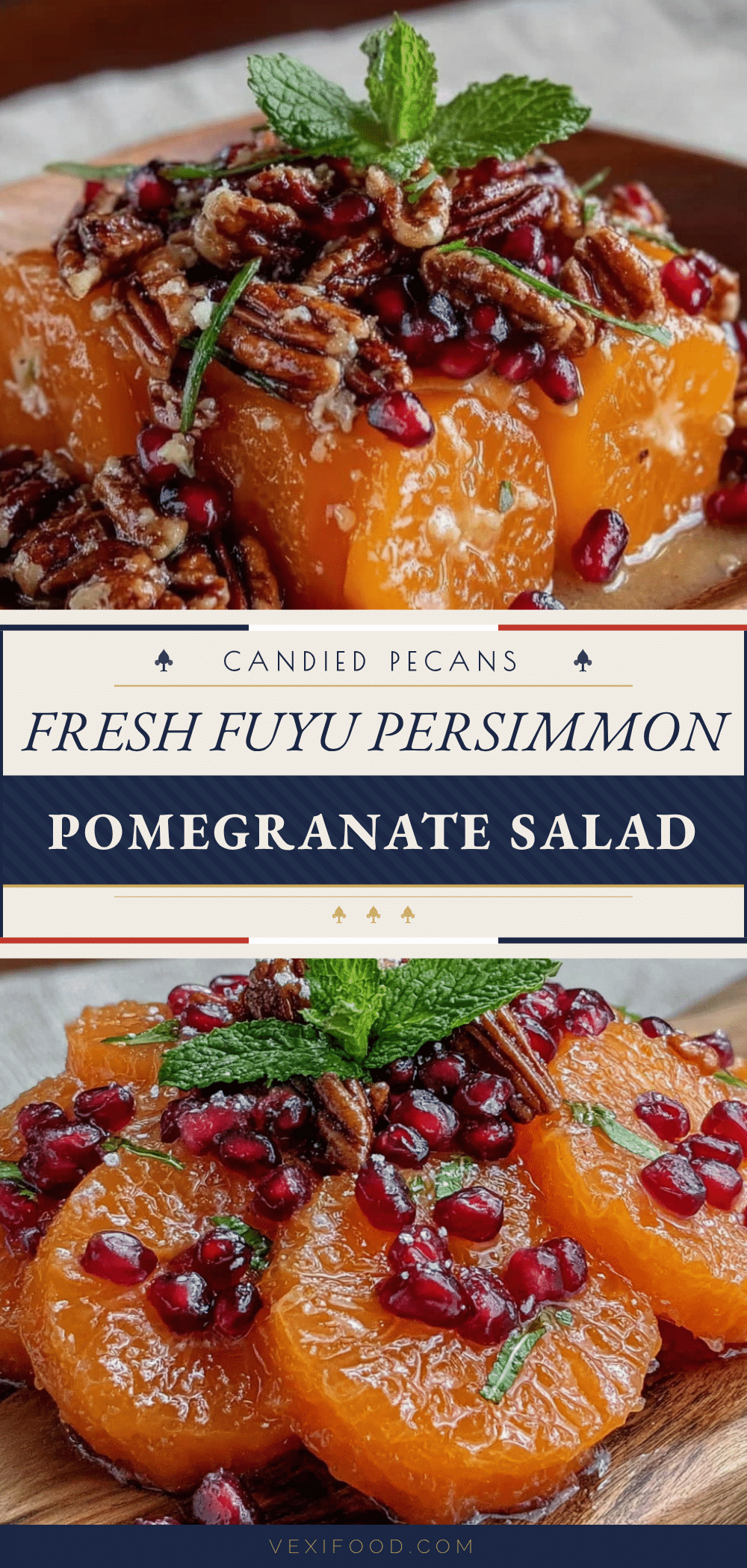 fresh fuyu persimmon salad recipe