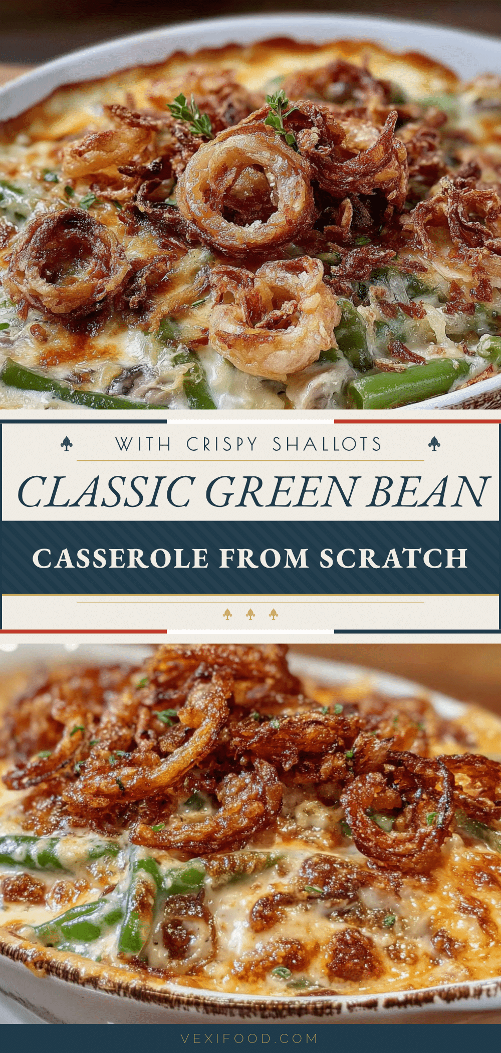 green bean casserole from scratch recipe