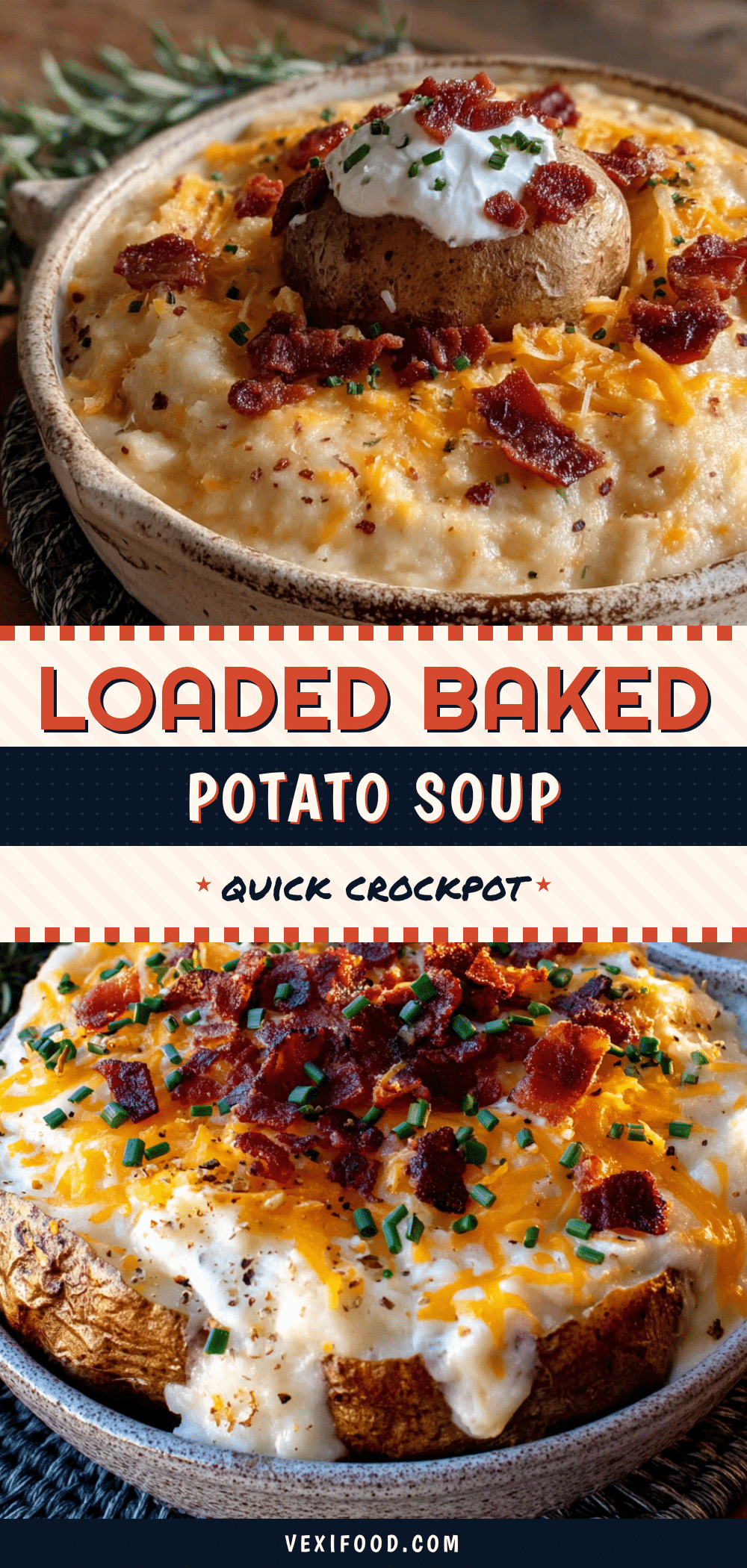 loaded baked potato soup recipe