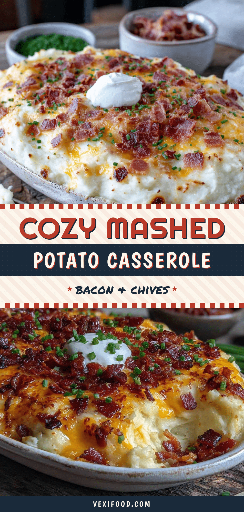 loaded mashed potato casserole recipe