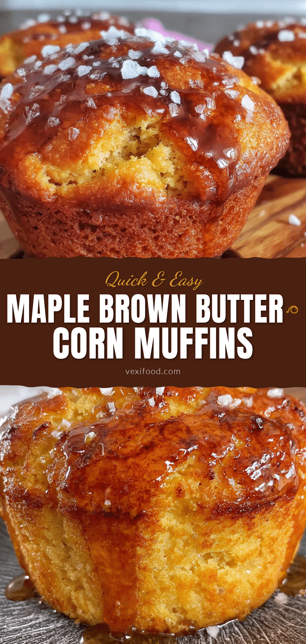 maple brown butter cornbread muffins recipe