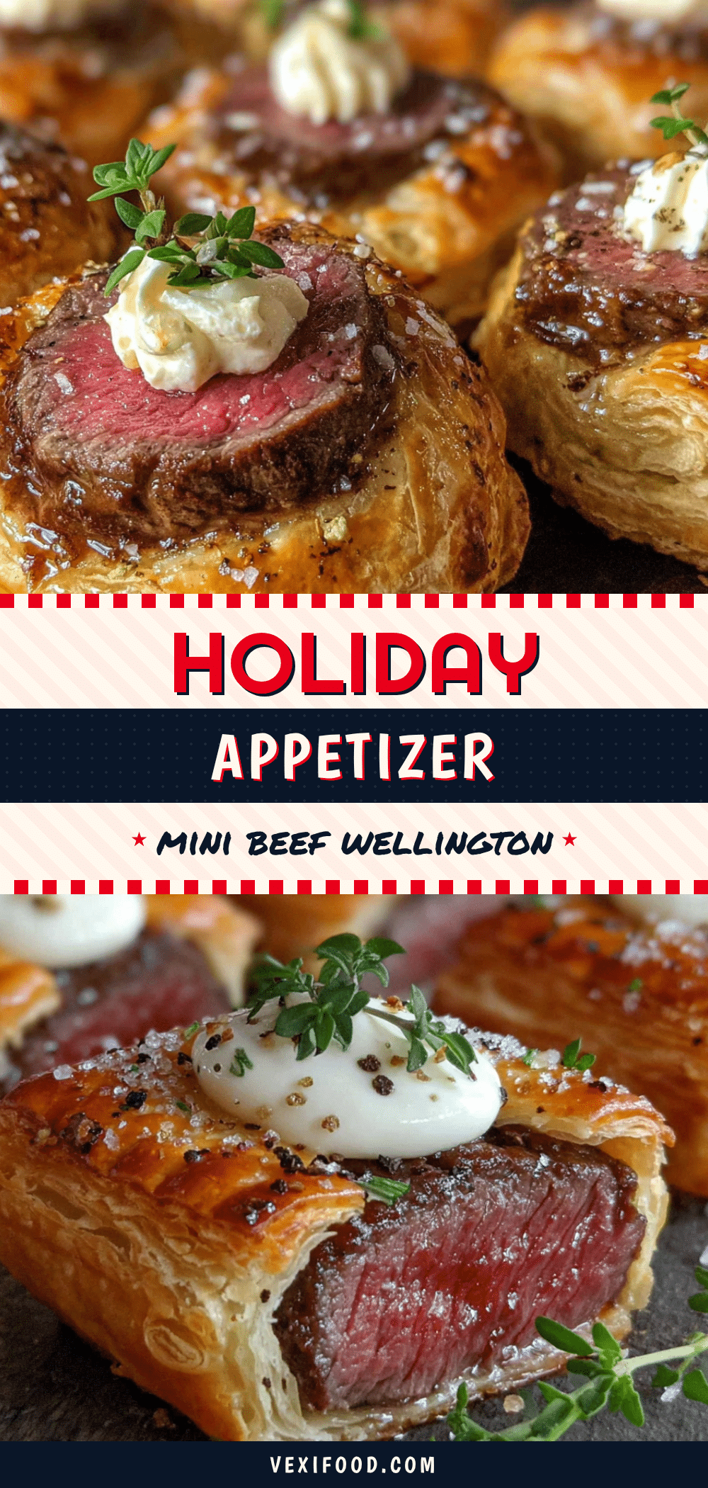 mini beef wellington bites recipe