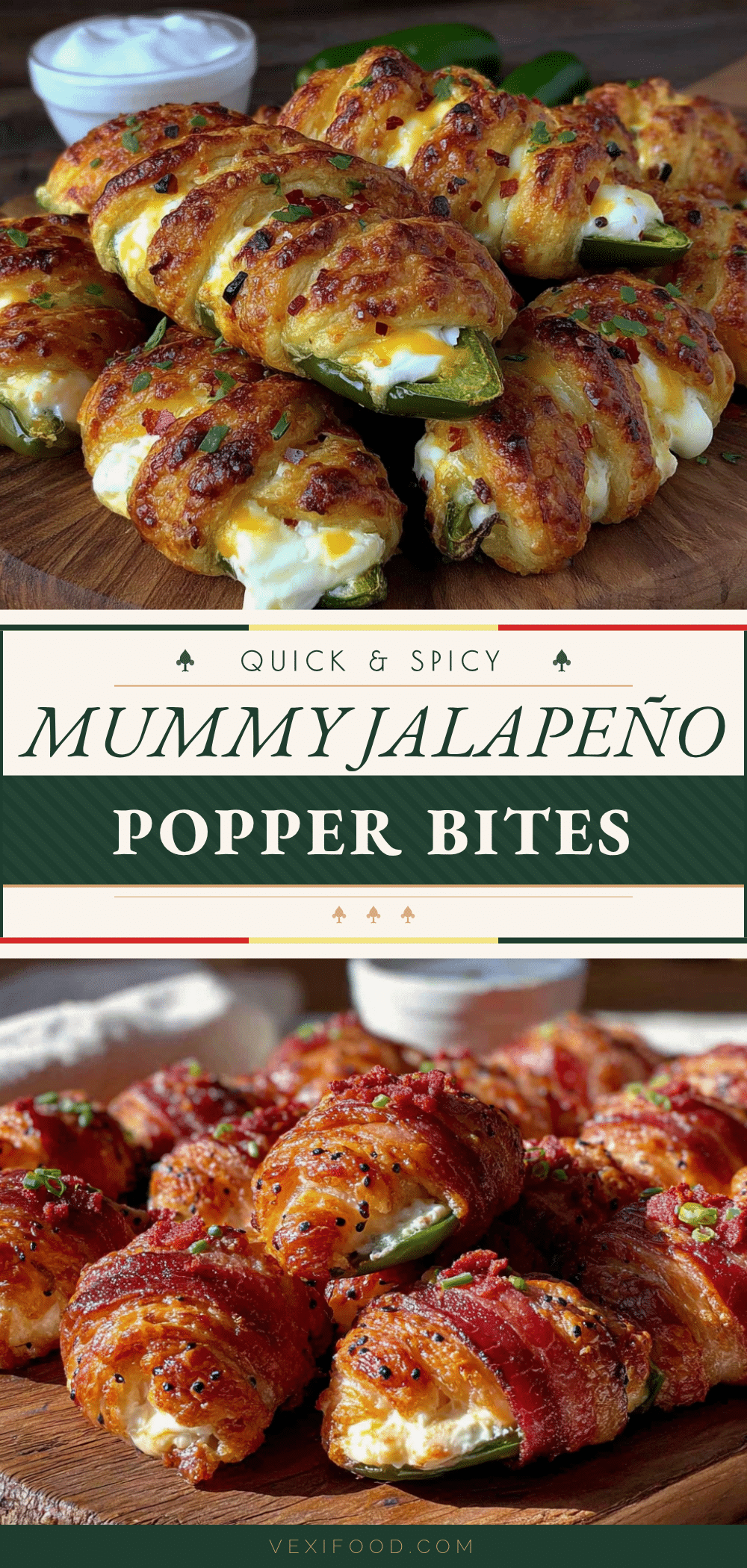 mummy jalapeño popper bites recipe