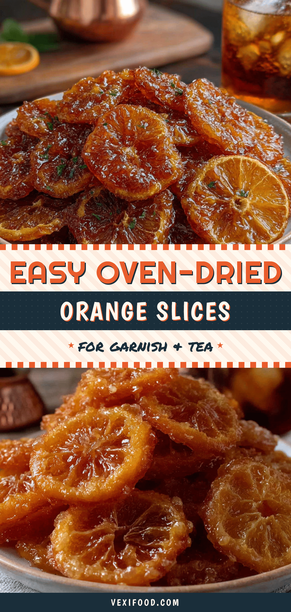 oven-dried orange slices recipe