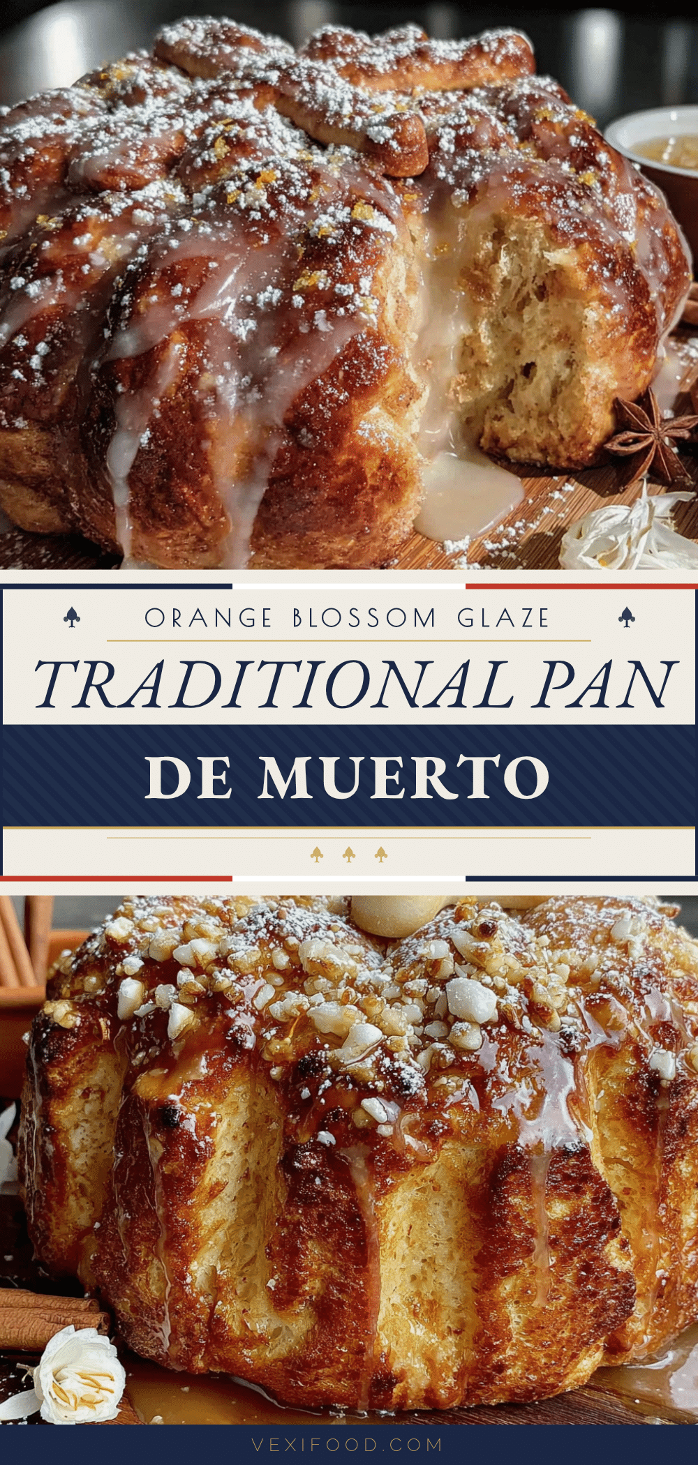 pan de muerto with orange blossom glaze recipe