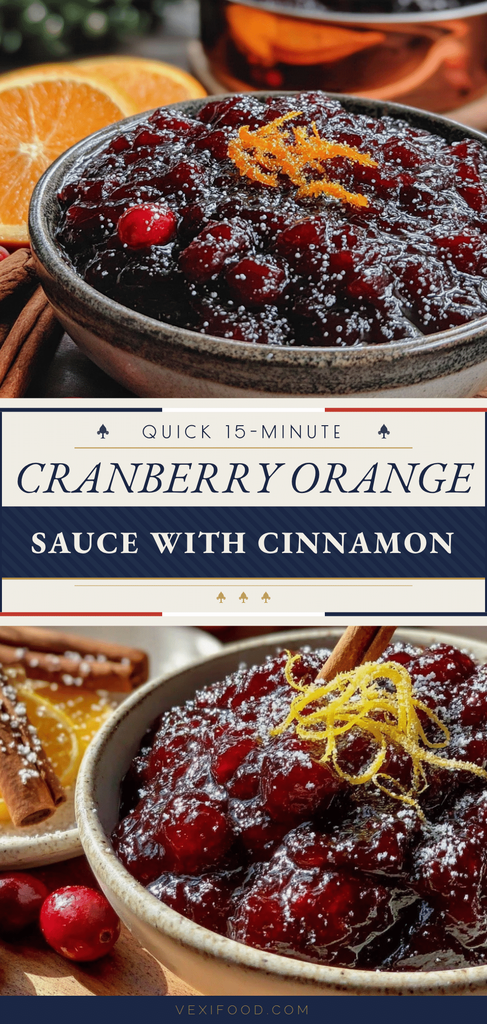 quick 15-minute cranberry orange sauce recipe
