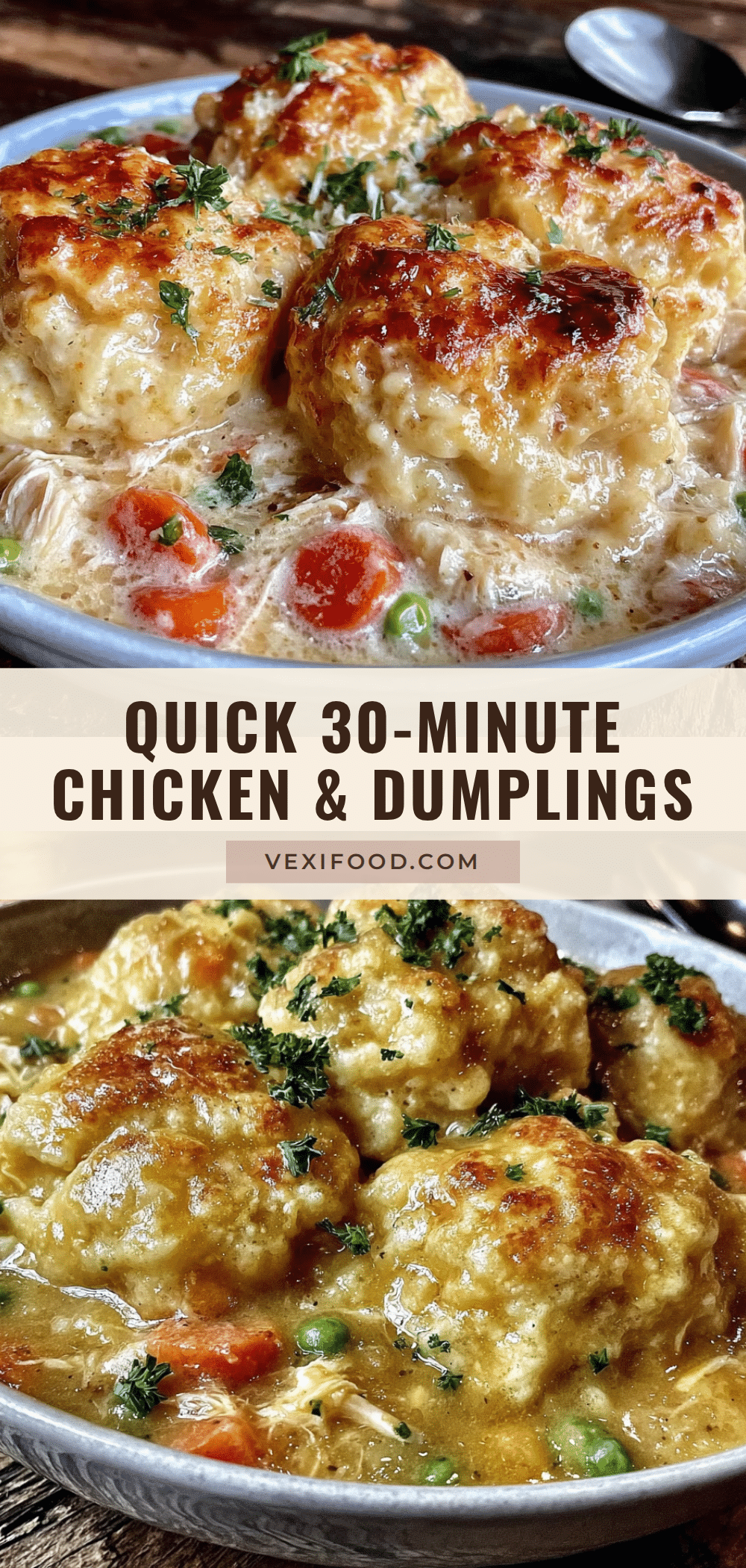 quick chicken and dumplings recipe