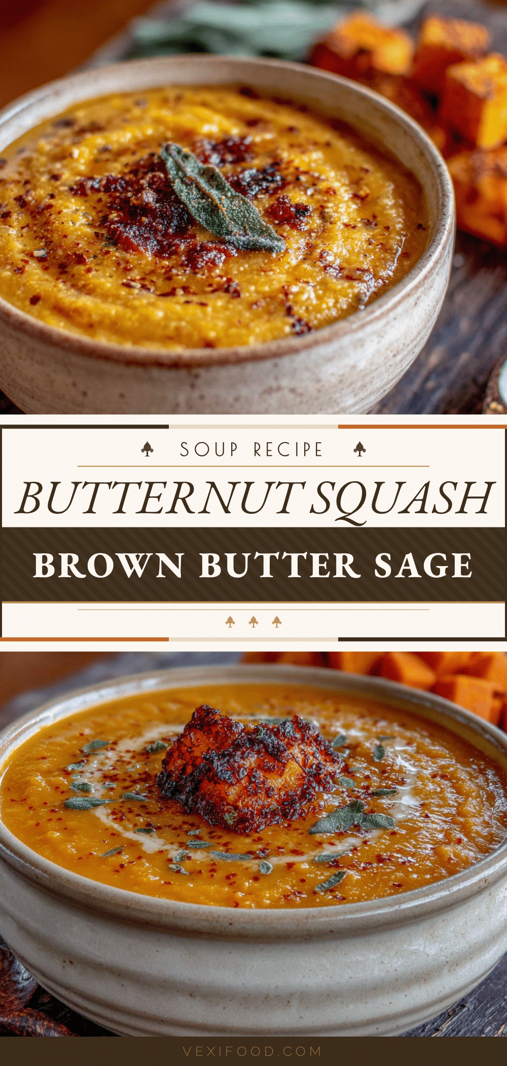 roasted butternut squash soup recipe