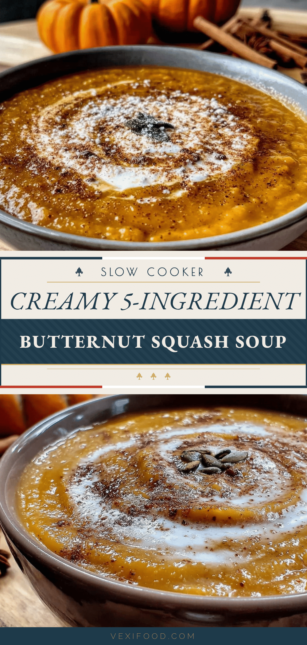 slow cooker butternut squash soup recipe