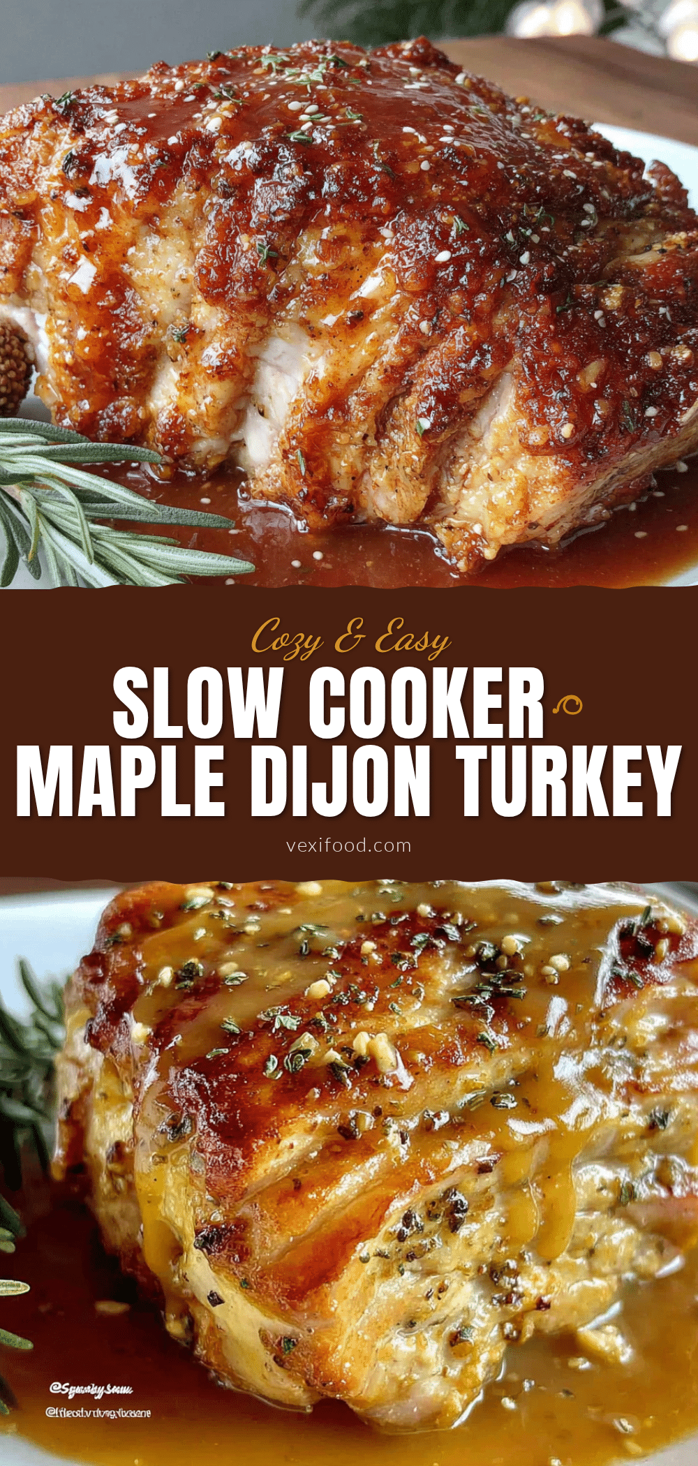 slow cooker maple dijon turkey breast recipe