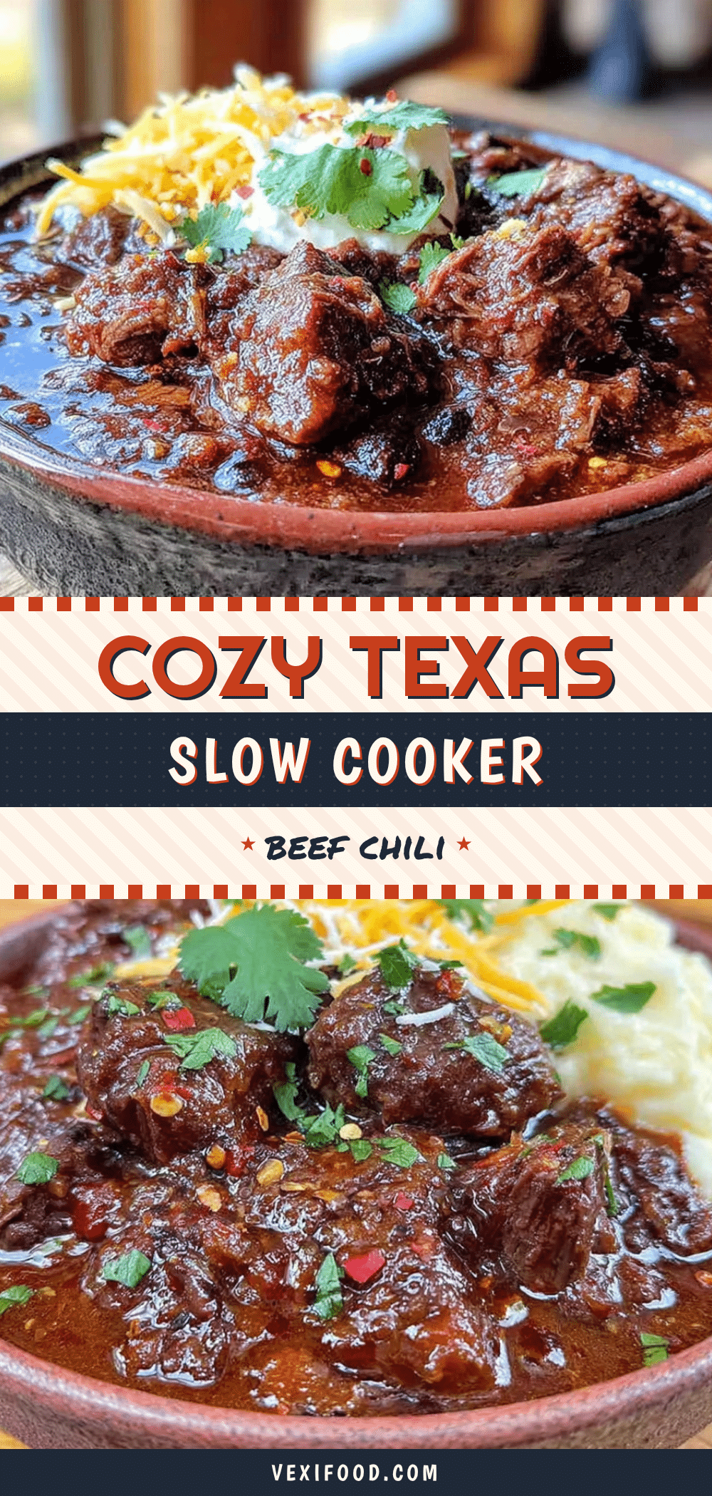 texas-style slow cooker beef chili recipe